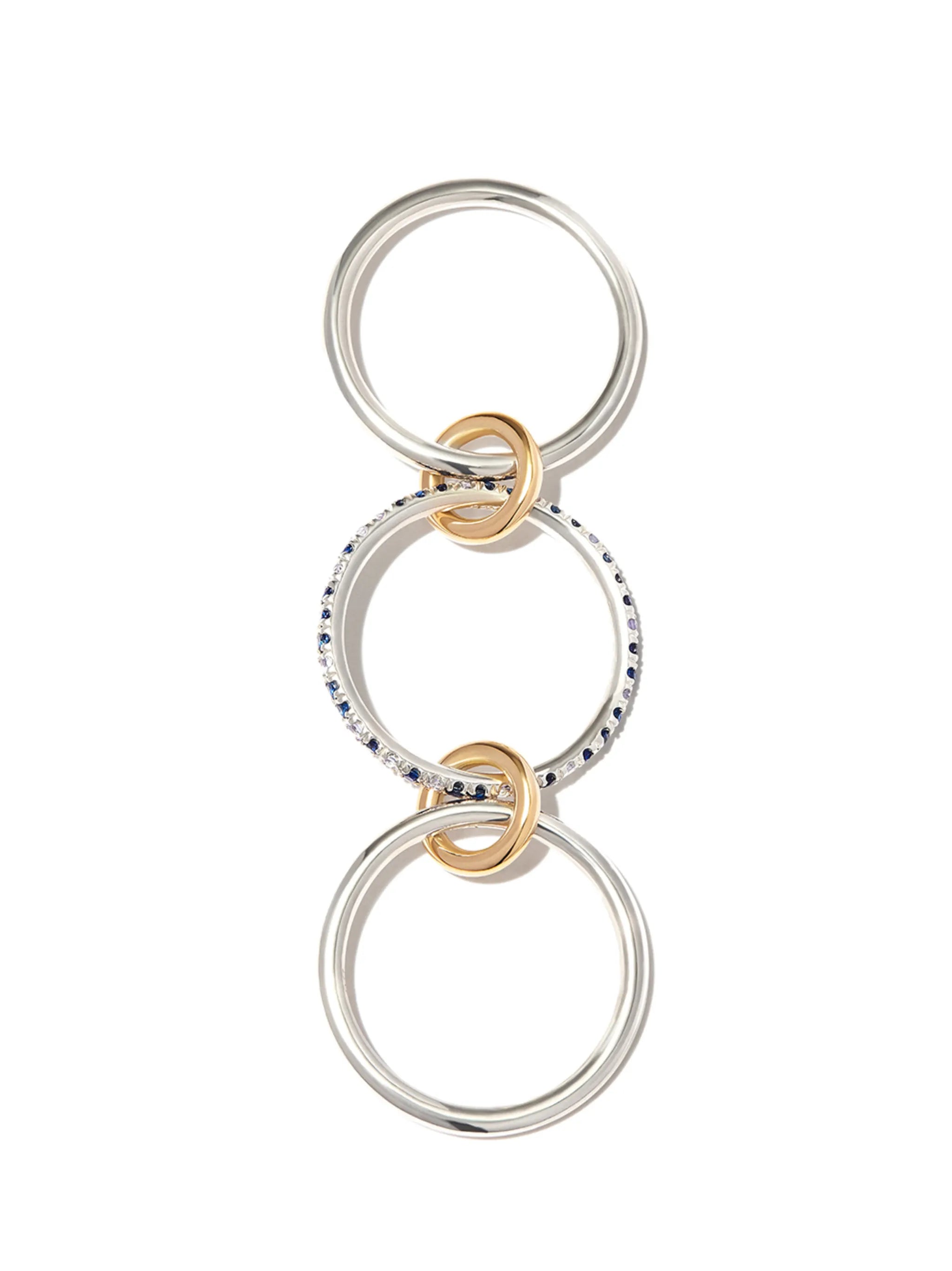 sterling silver Sonny sapphire ring