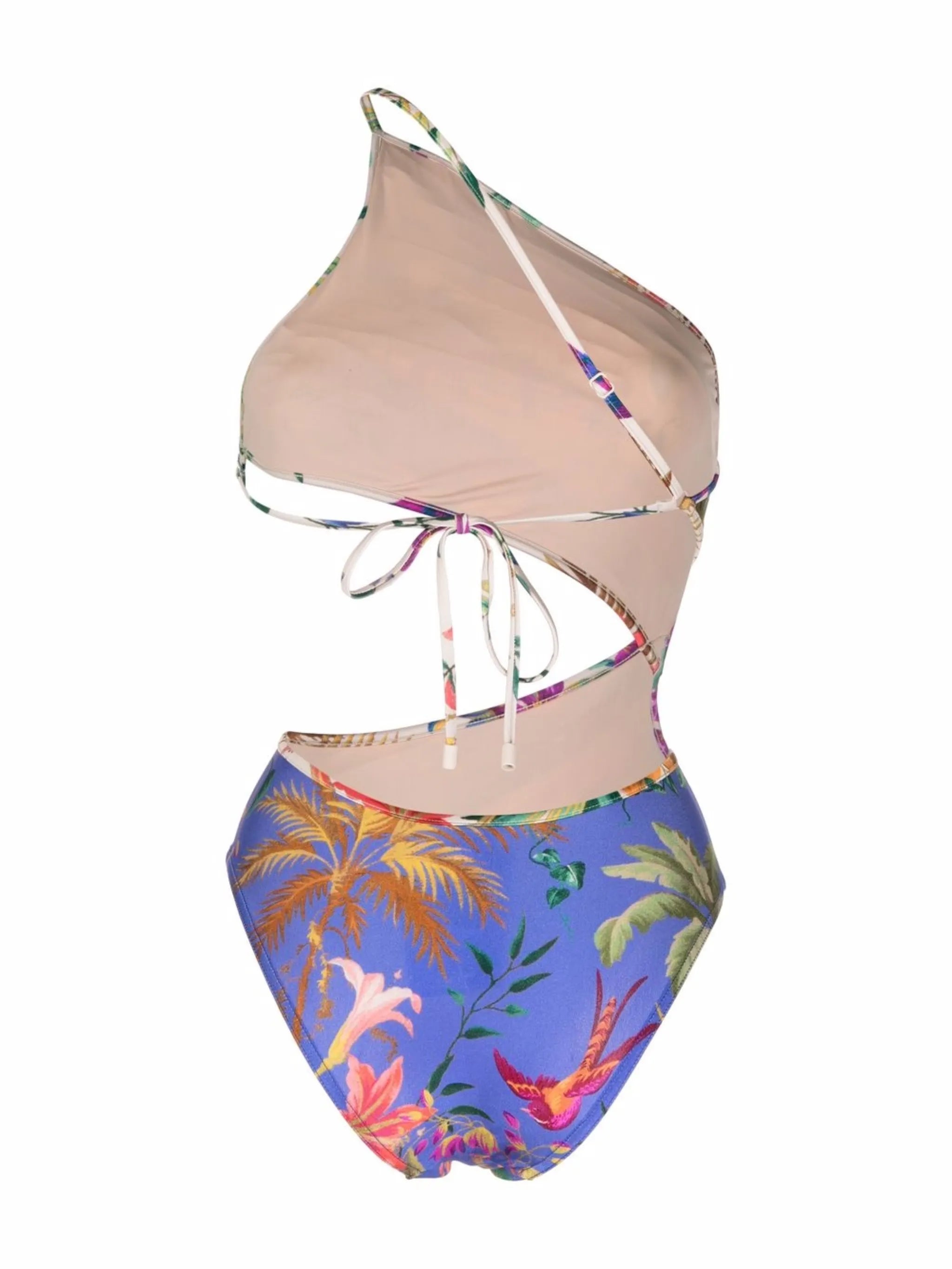 Tropicana one-strap swimsuit