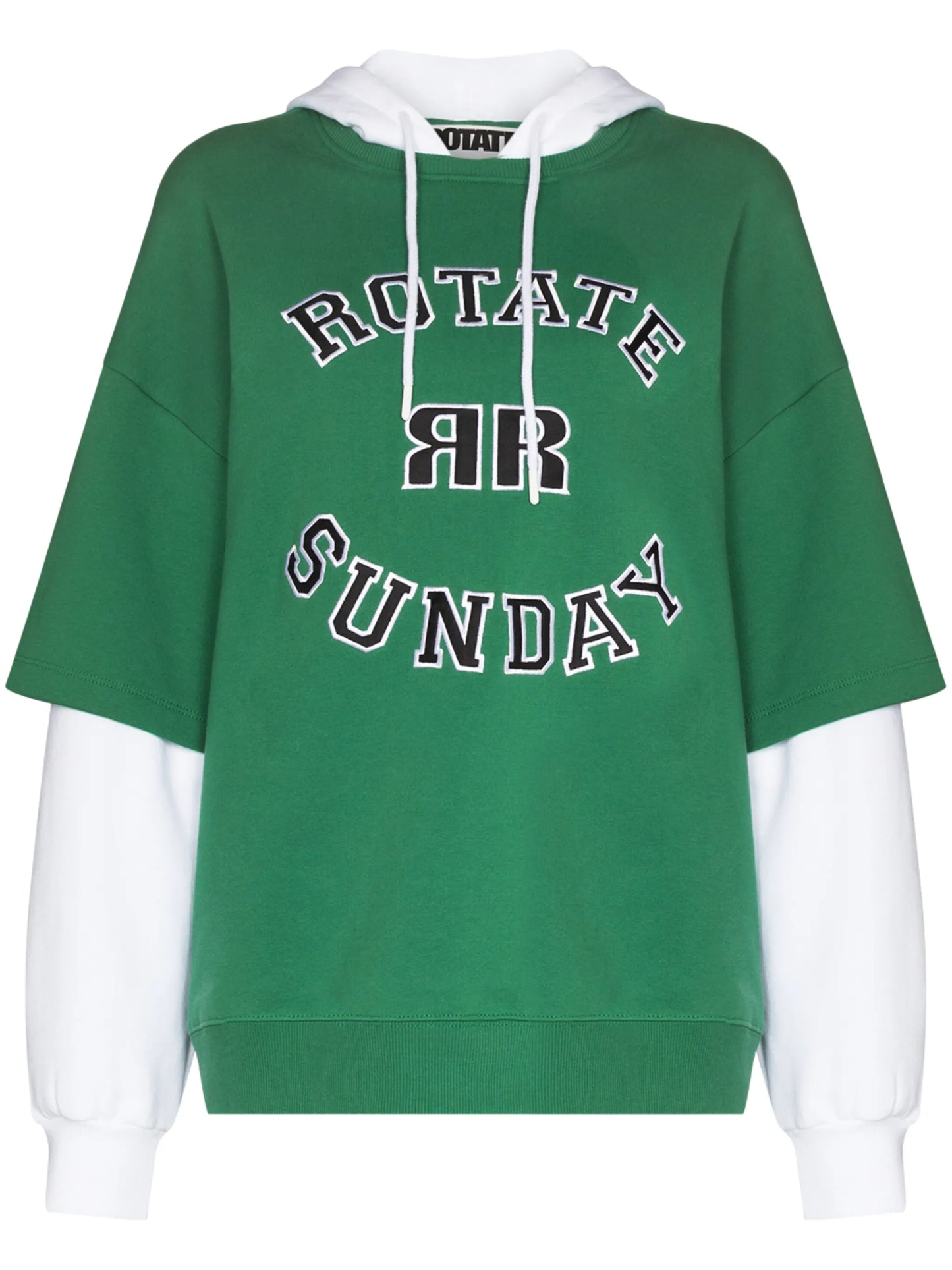 Amalie layered hoodie