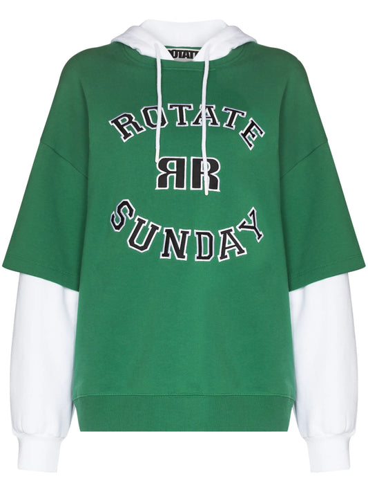 Amalie layered hoodie