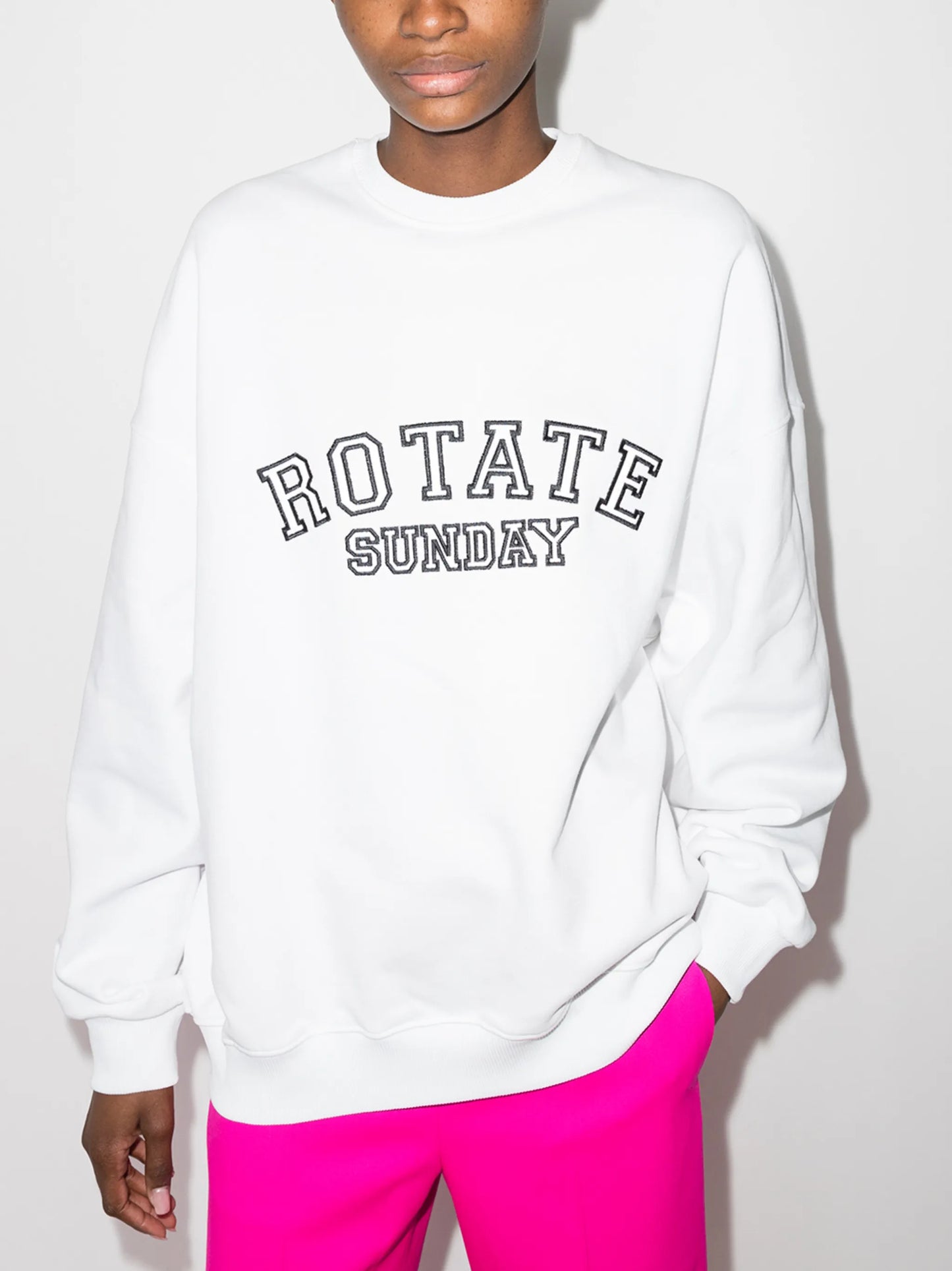 Iris crew-neck sweatshirt