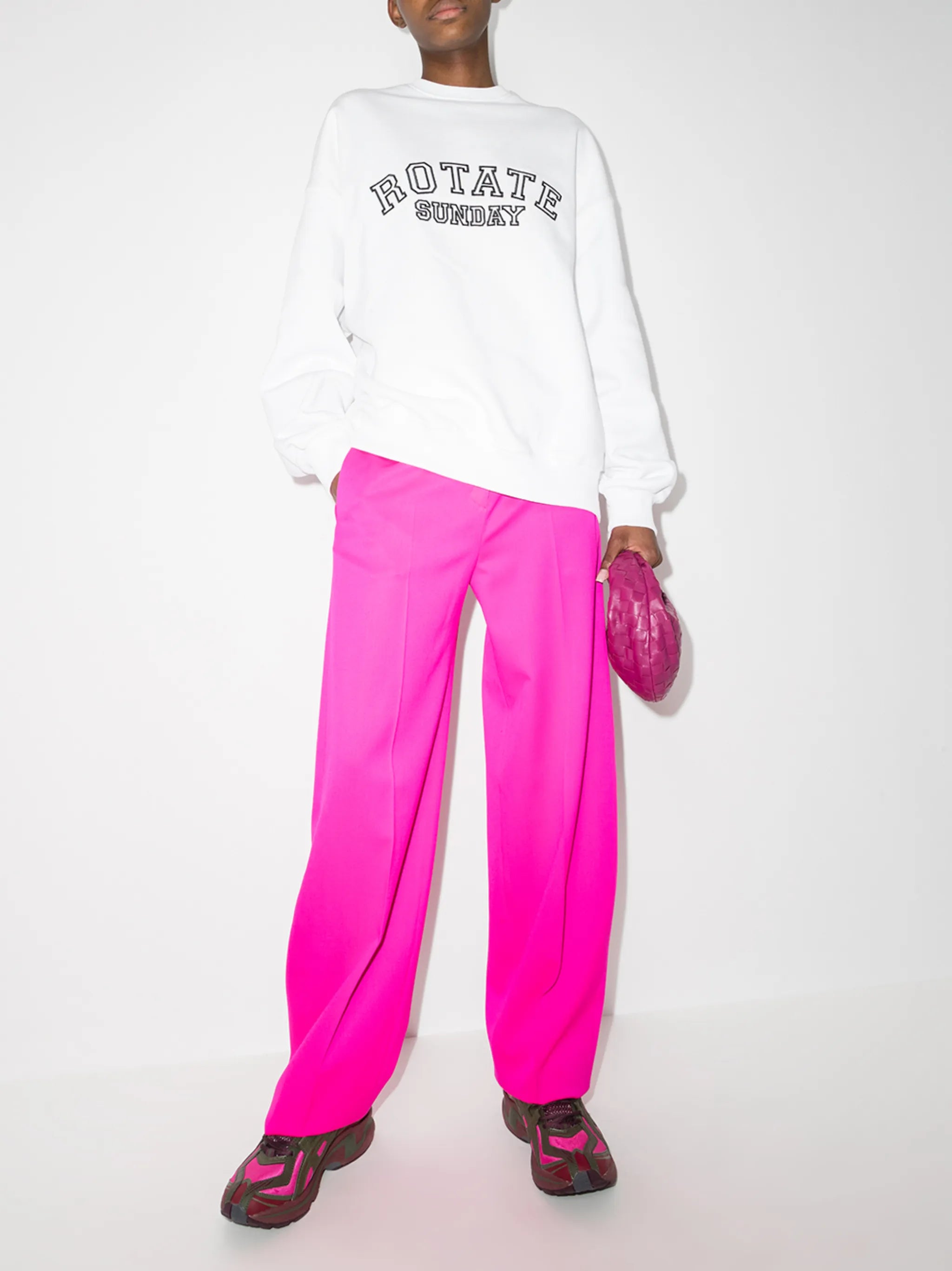 Iris crew-neck sweatshirt