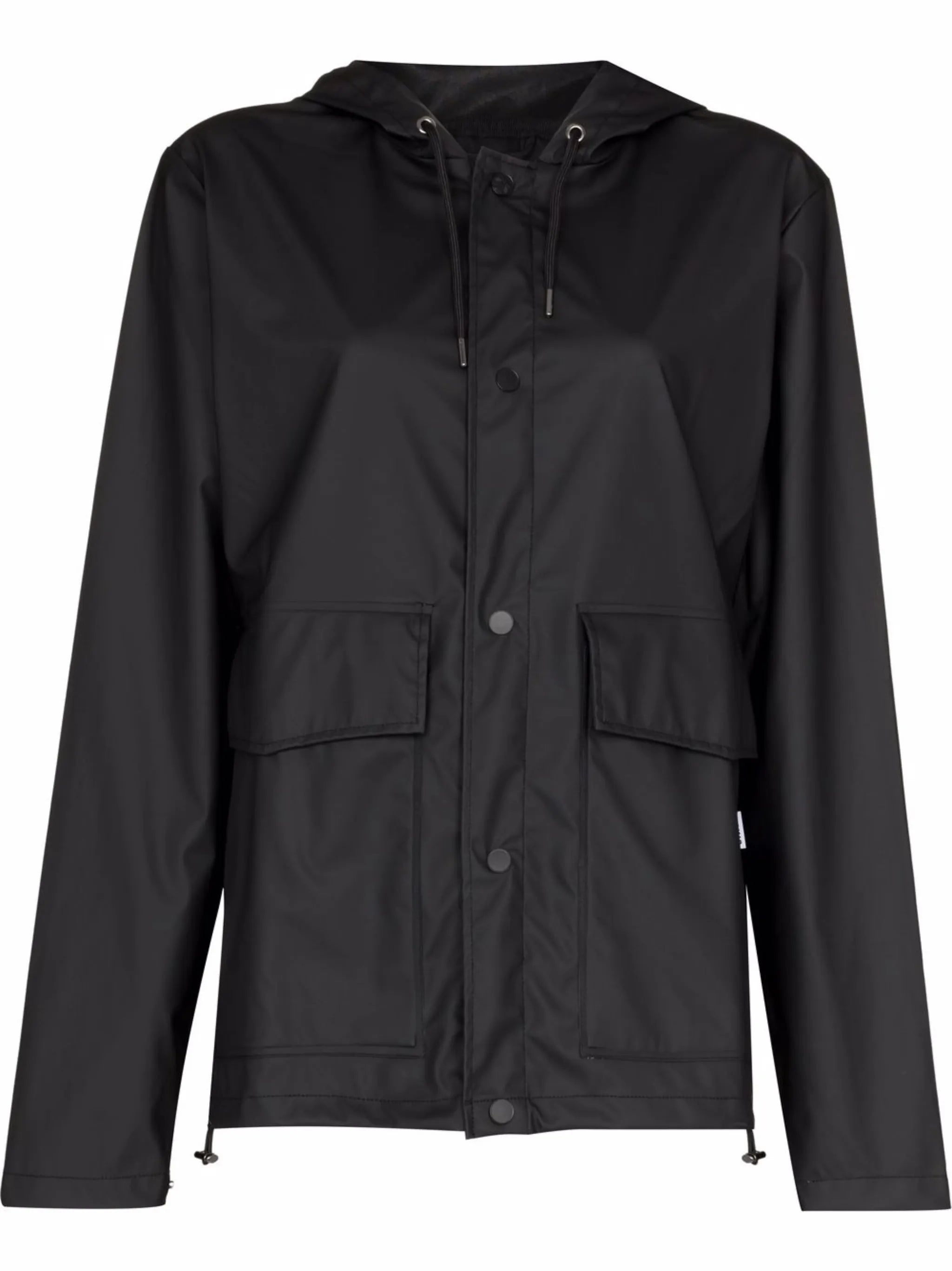 short hooded coat