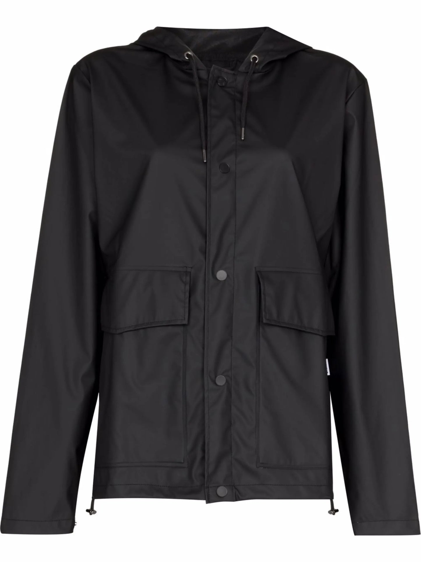 short hooded coat