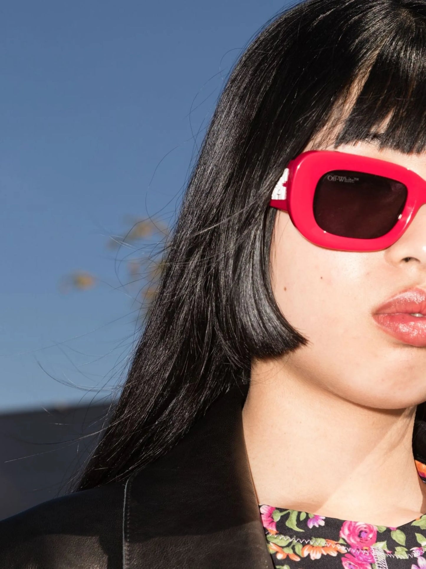 Carrara round-frame sunglases