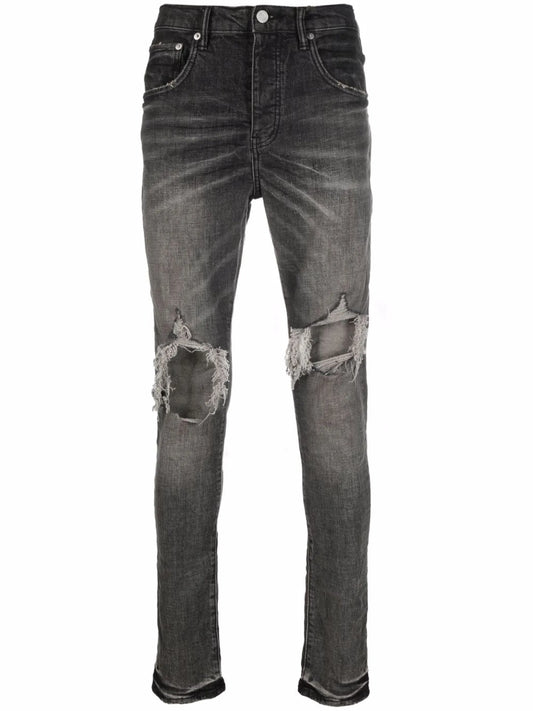 low-rise slim-fit jeans