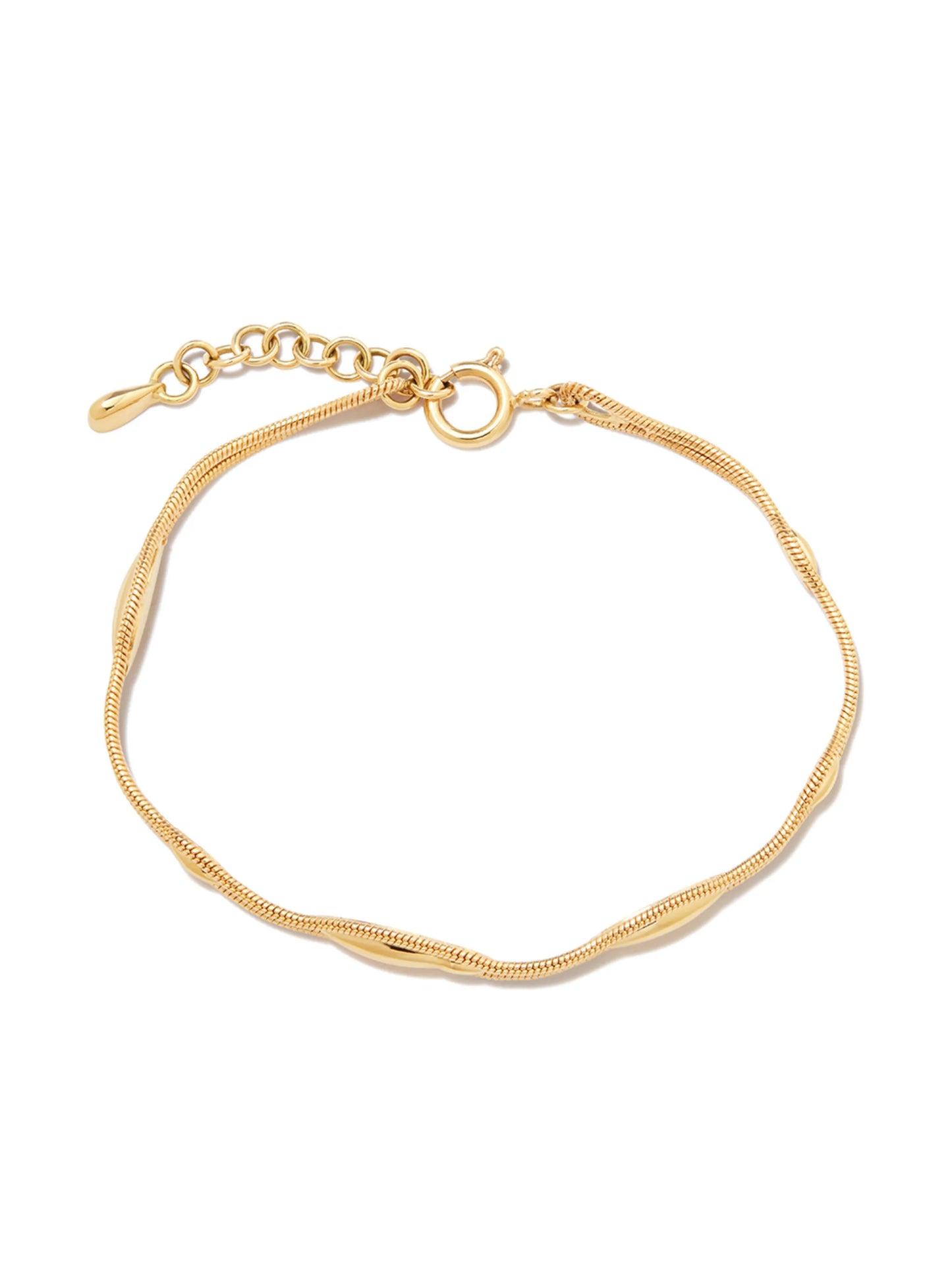 18kt yellow gold Fluid bracelet