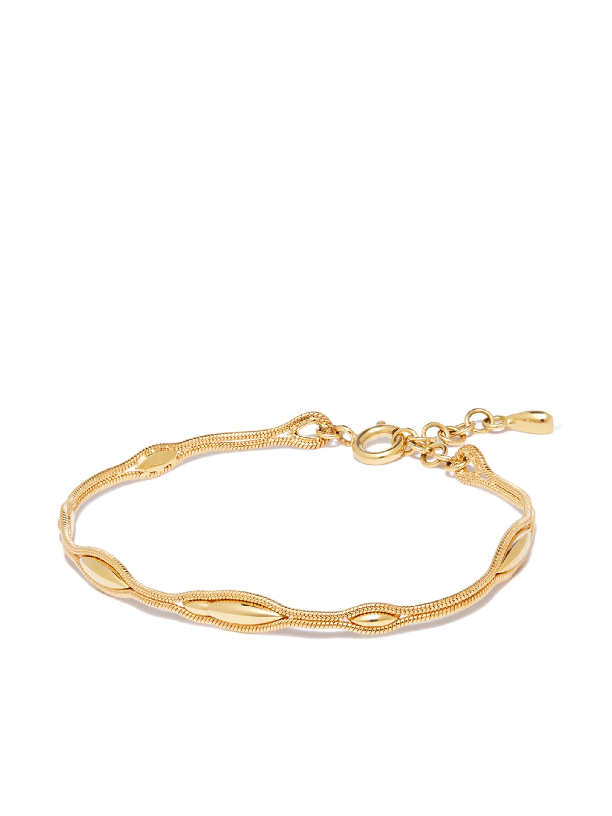 18kt yellow gold Fluid bracelet
