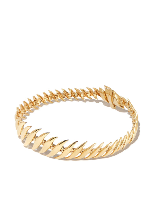 18kt yellow gold Flame bracelet