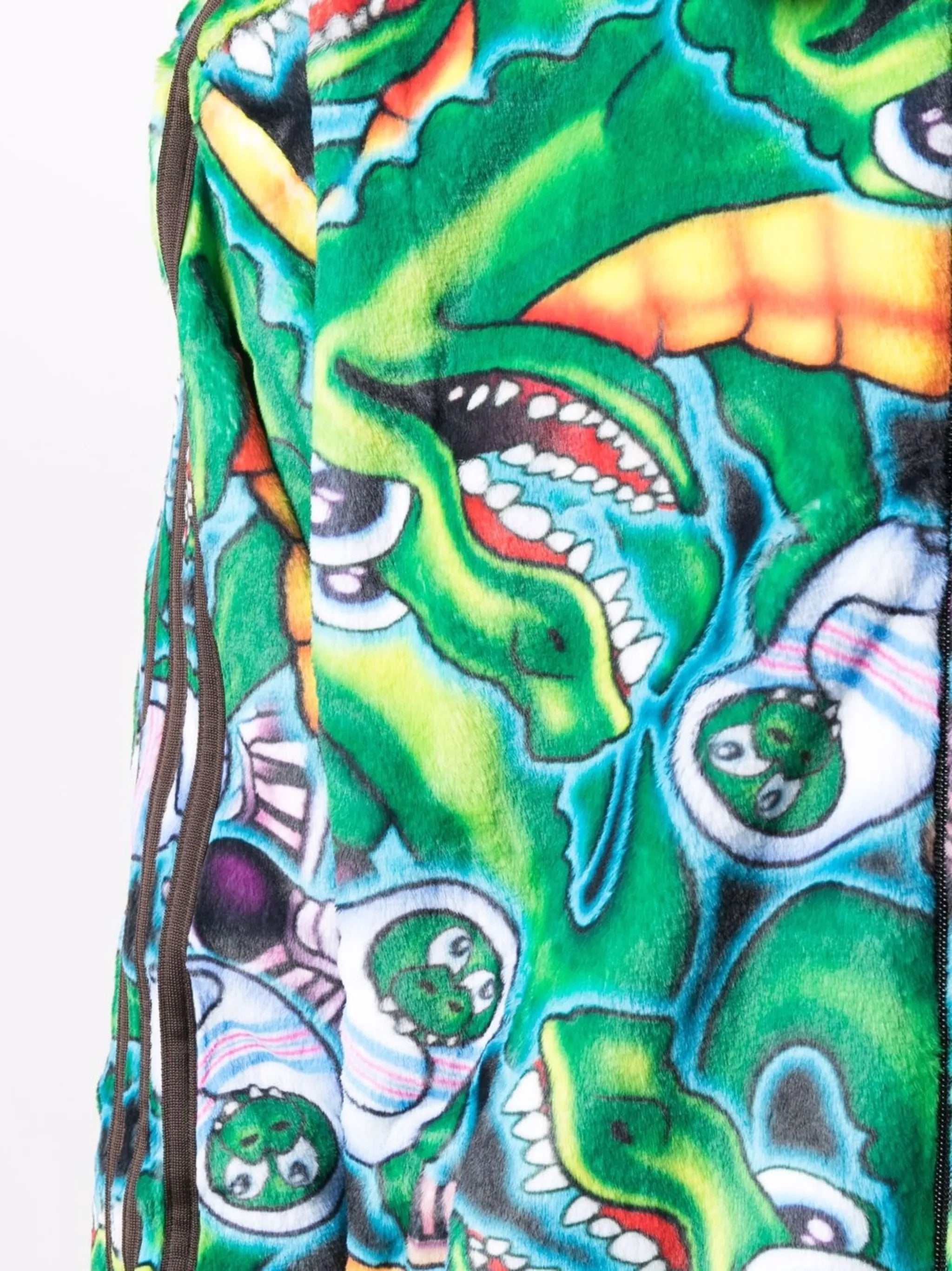 x Kerwin Frost crocodile-print jacket