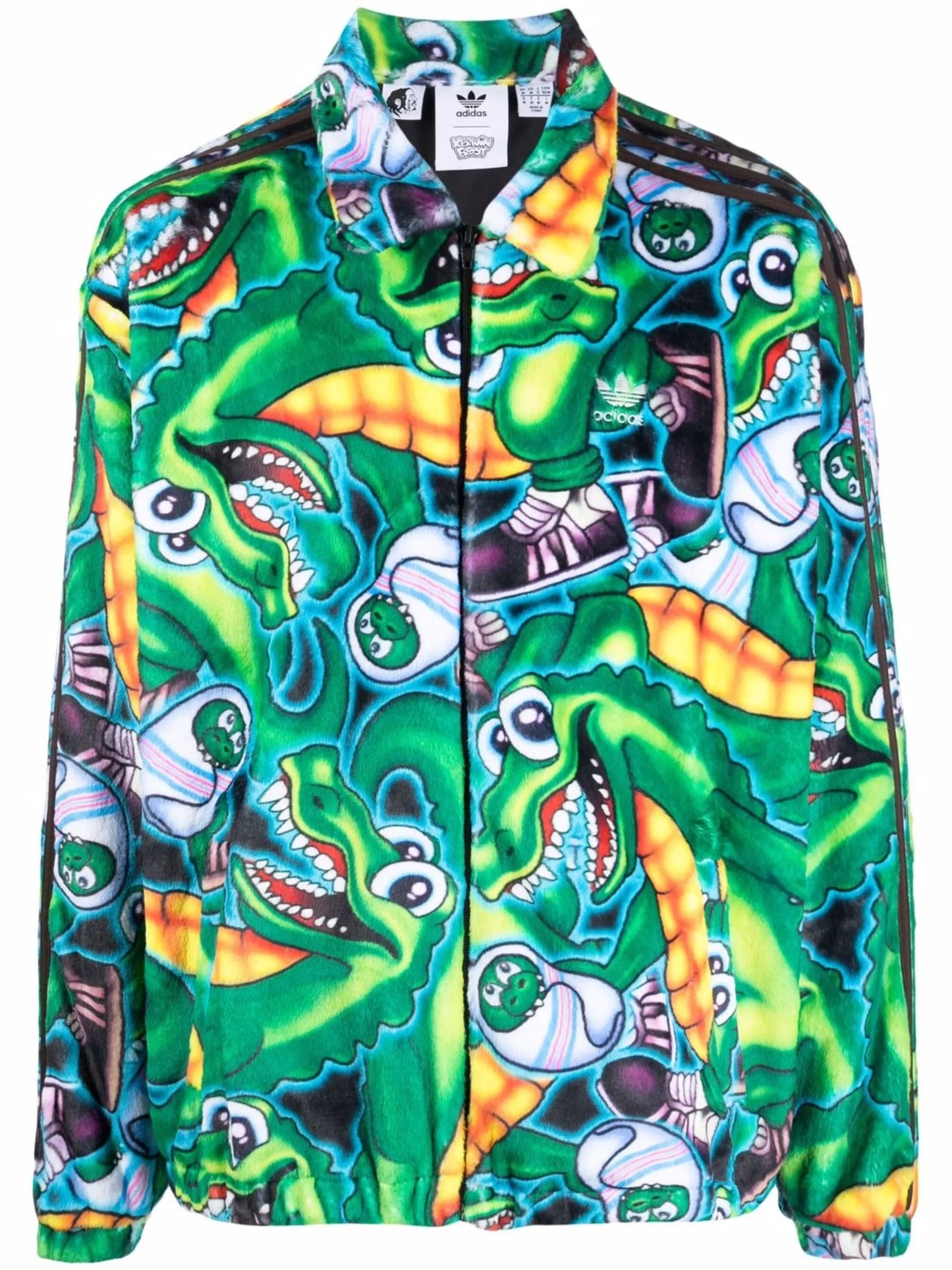 x Kerwin Frost crocodile-print jacket