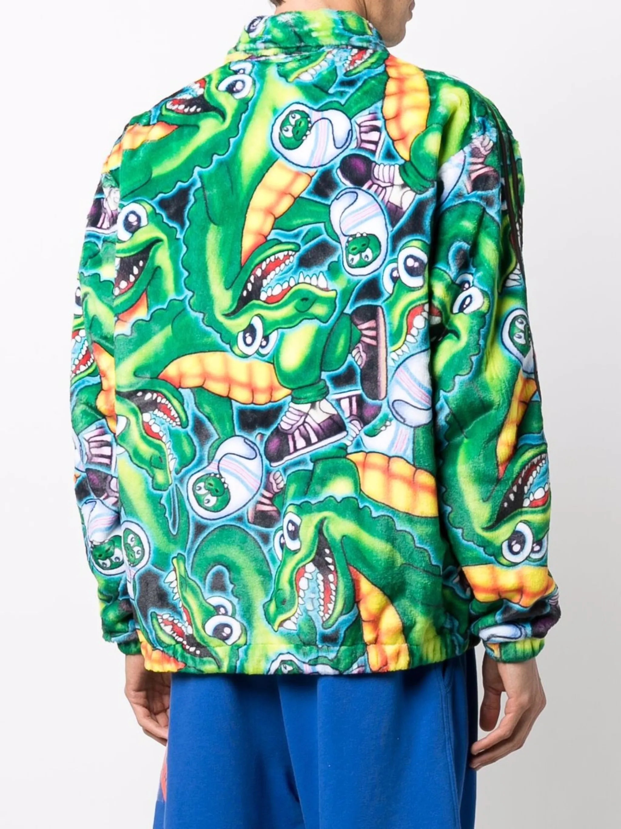 x Kerwin Frost crocodile-print jacket