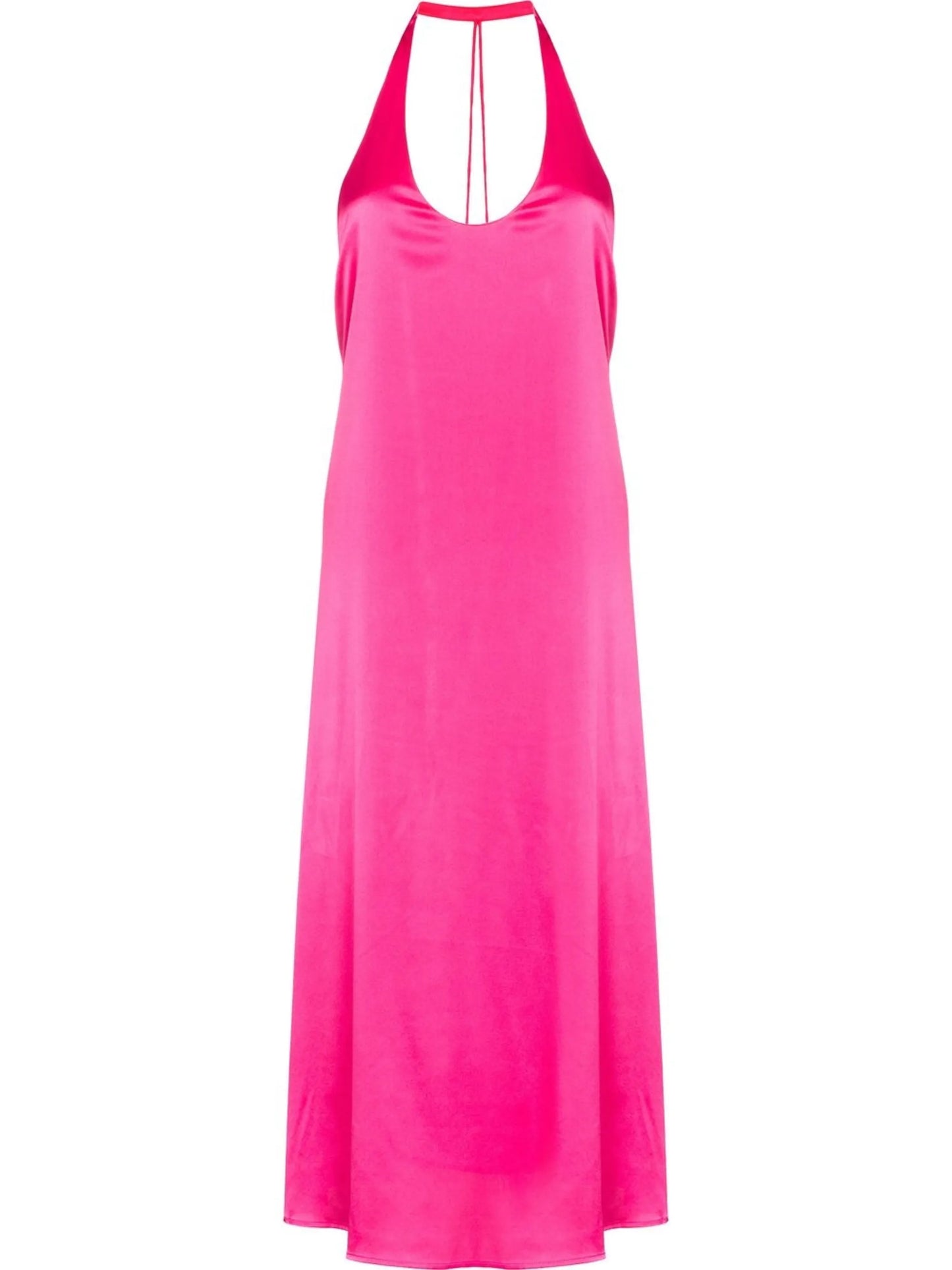 T-Boz halterneck slip dress