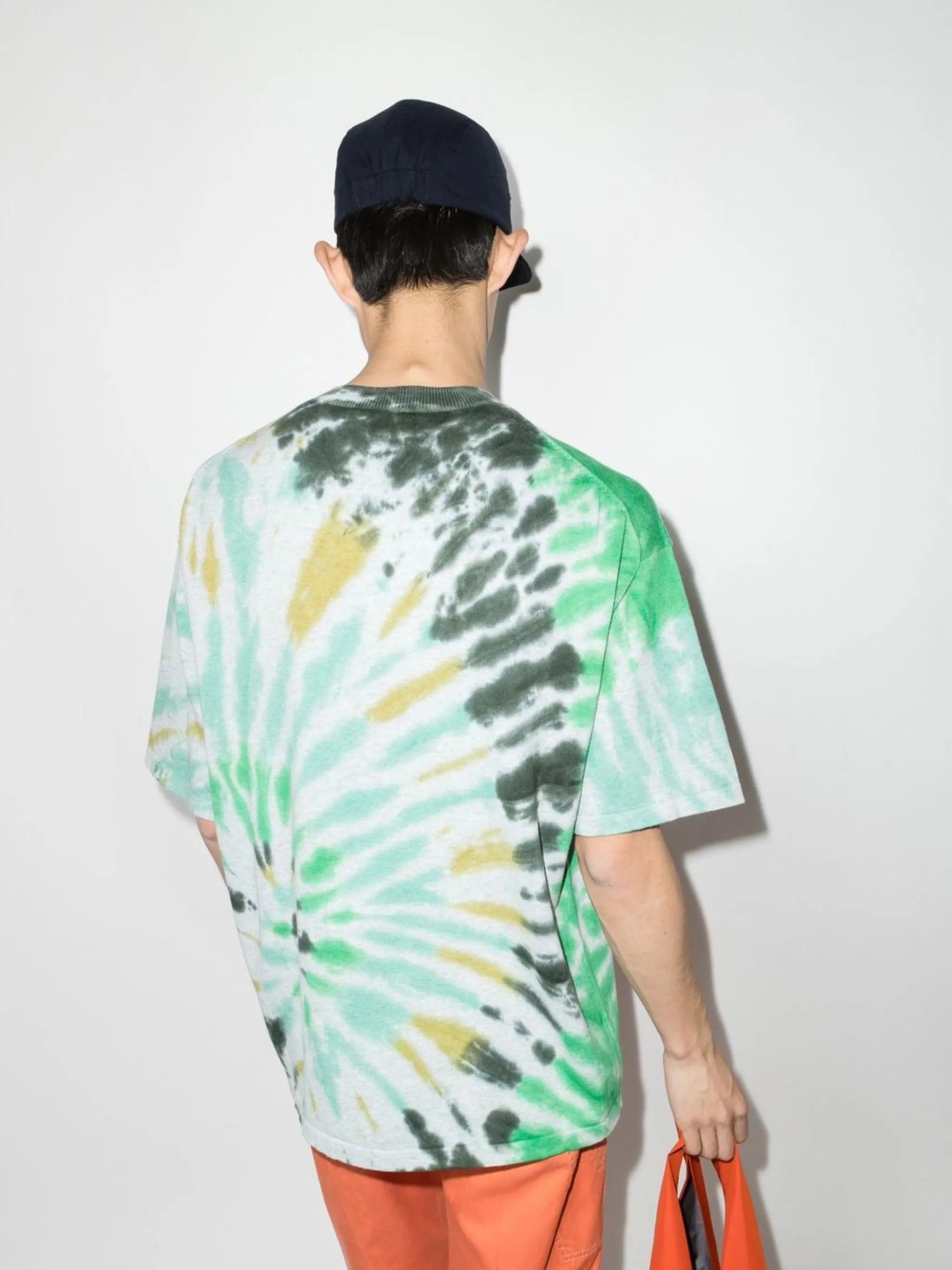 Tiger tie-dye print T-shirt