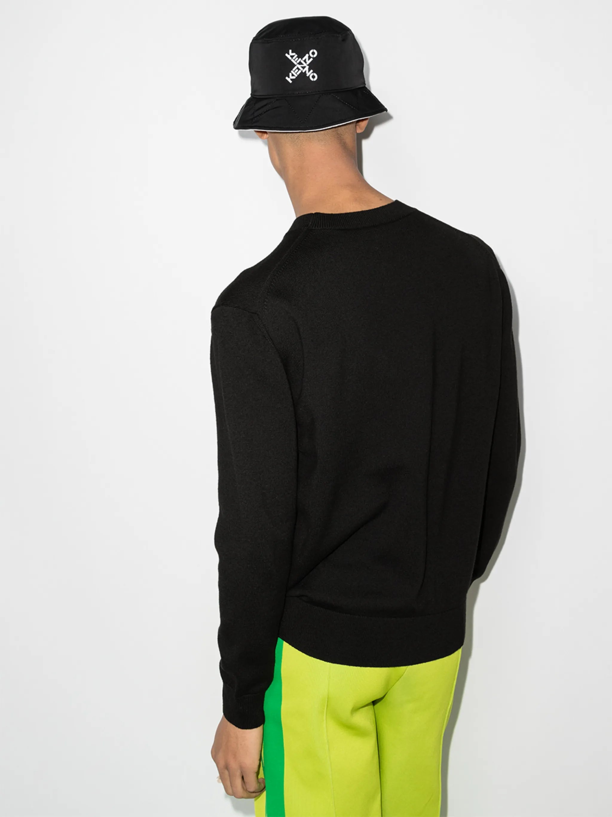 Tiger logo-patch jumper