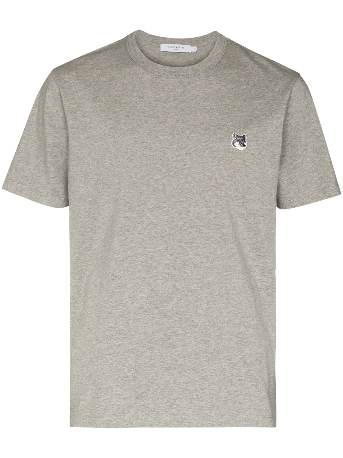 fox logo cotton T-shirt