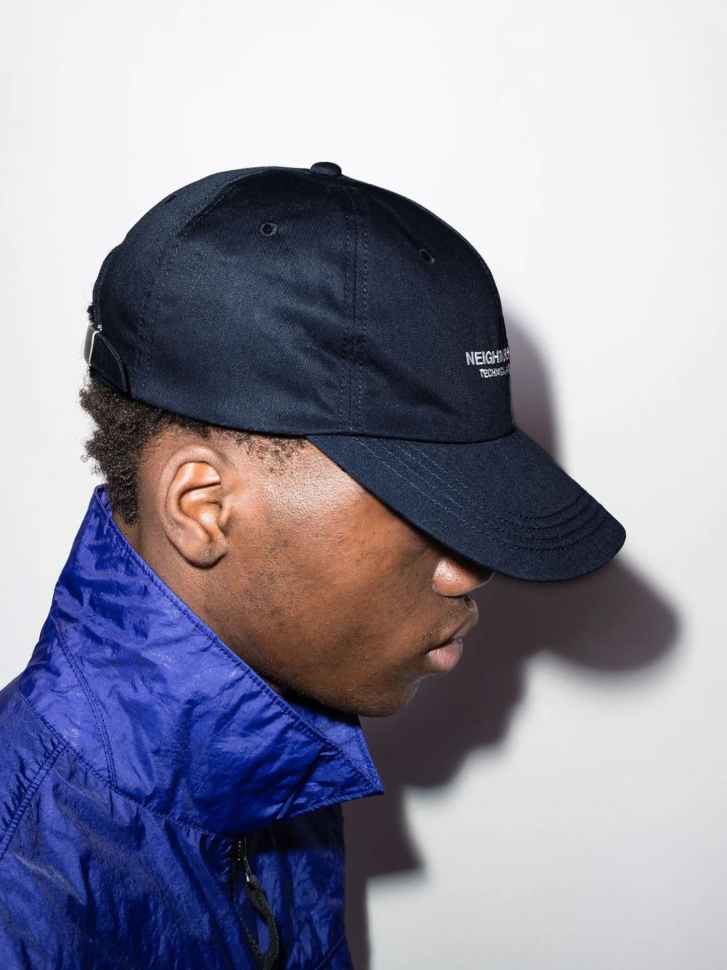 logo-embroidered baseball cap