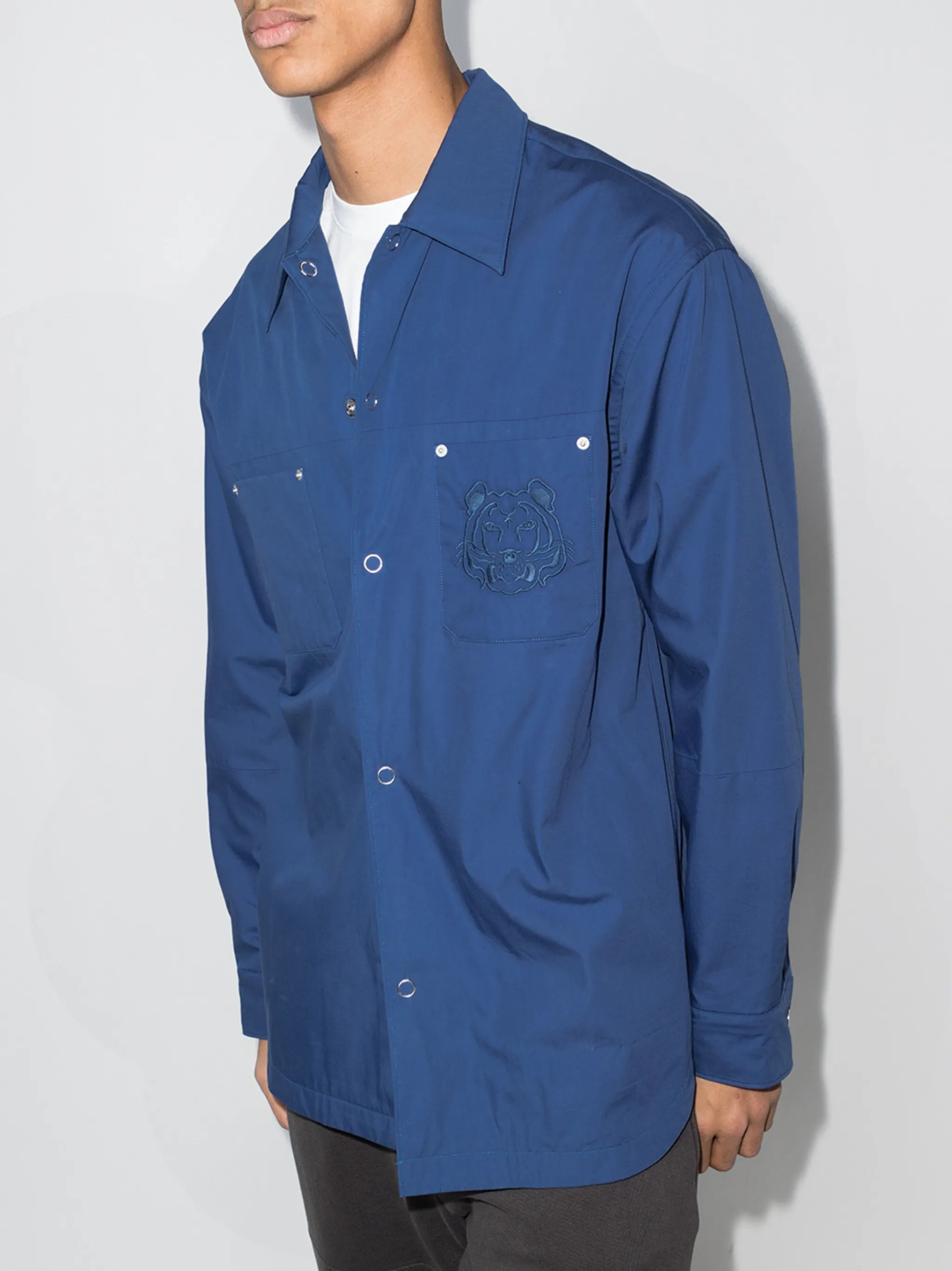 Tiger Crest long-sleeve shirt