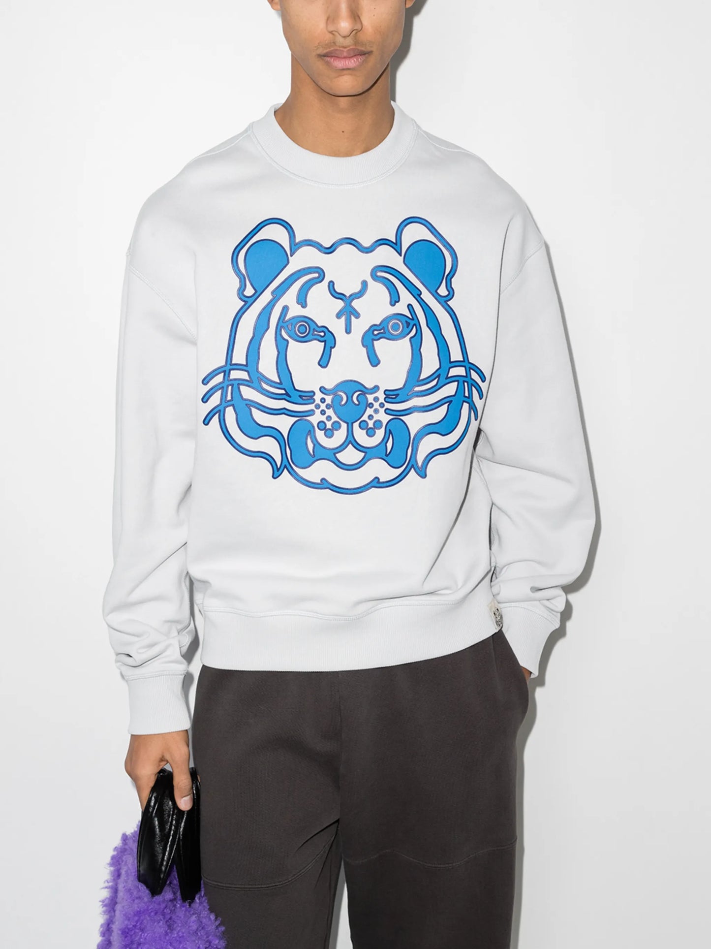 Tiger seasonal crew neck sweatshirt