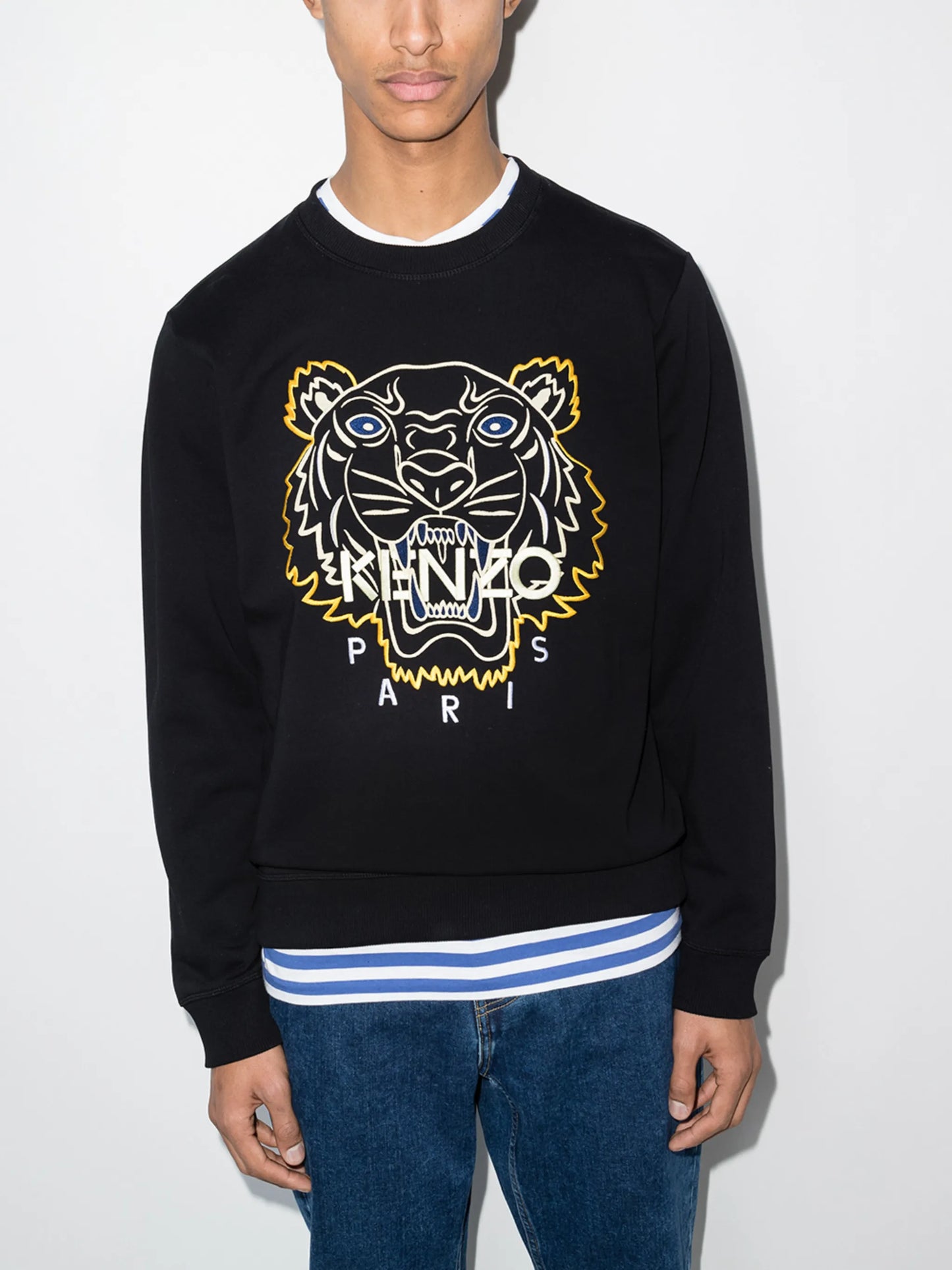 seasonal Tiger crew neck sweatshirt