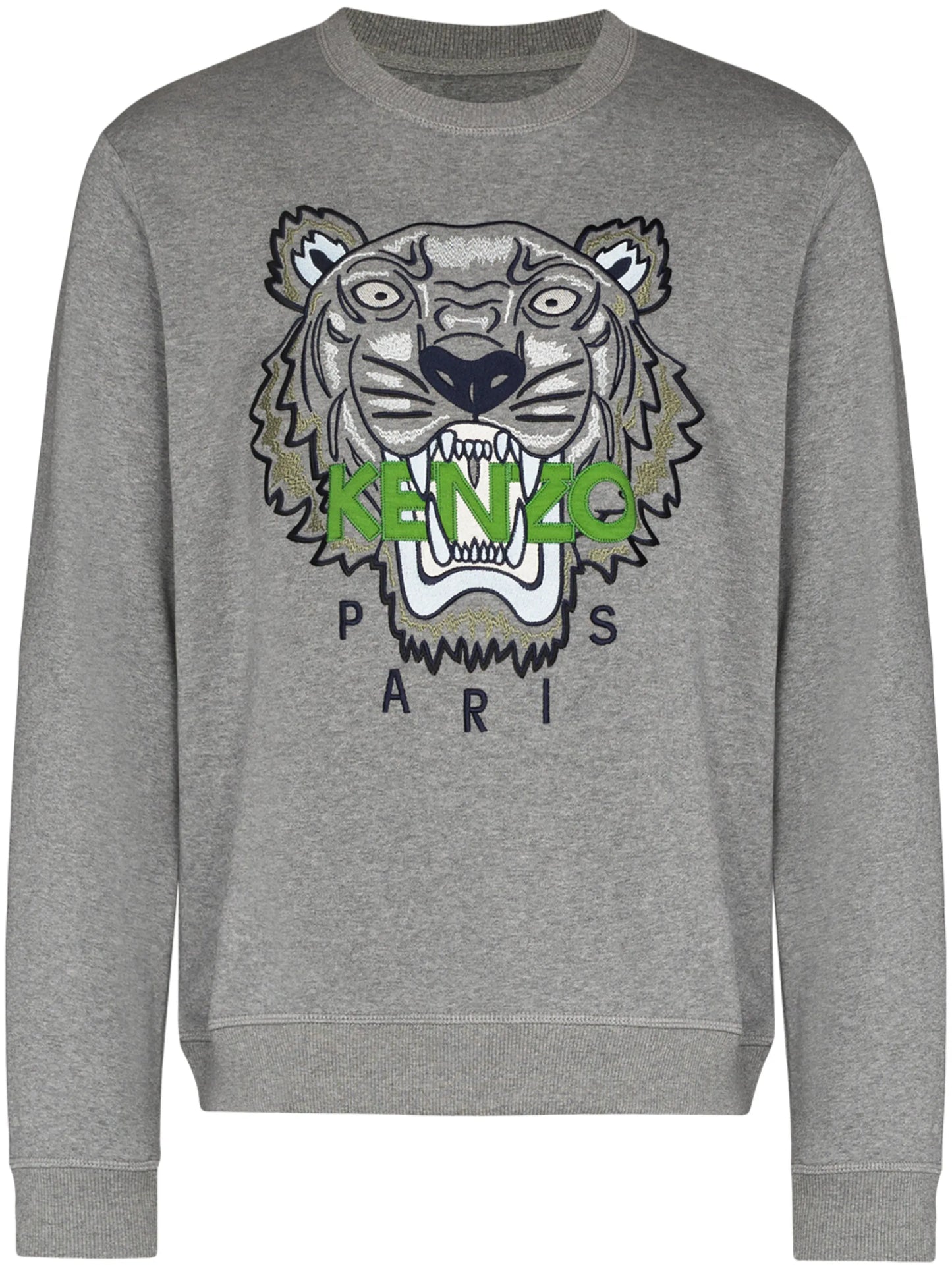Tiger embroidered-logo sweatshirt