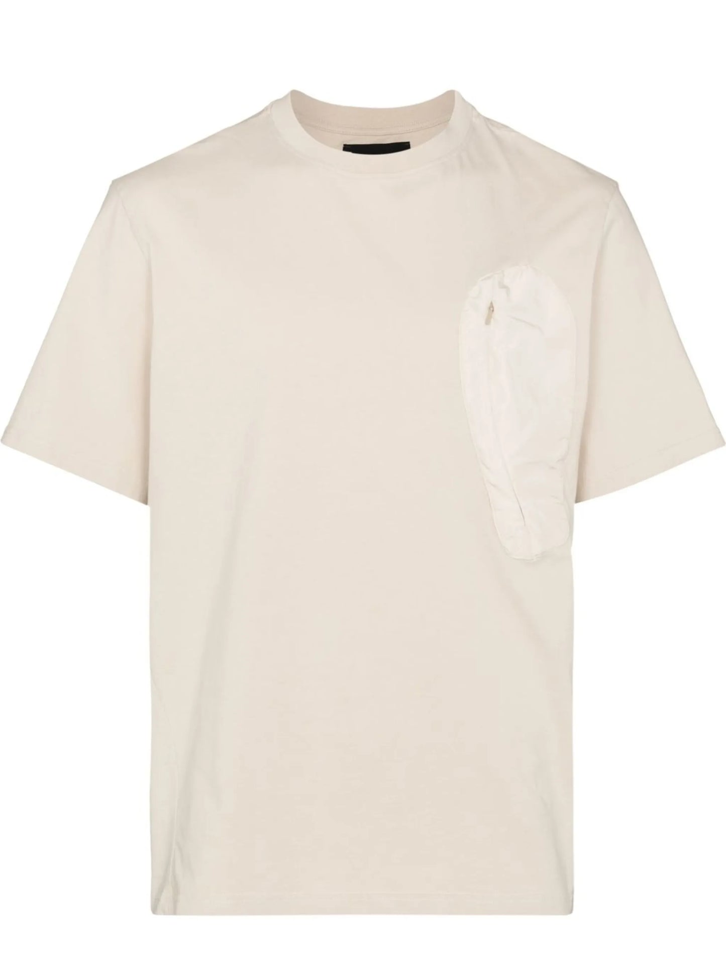 chest-pocket cotton T-shirt