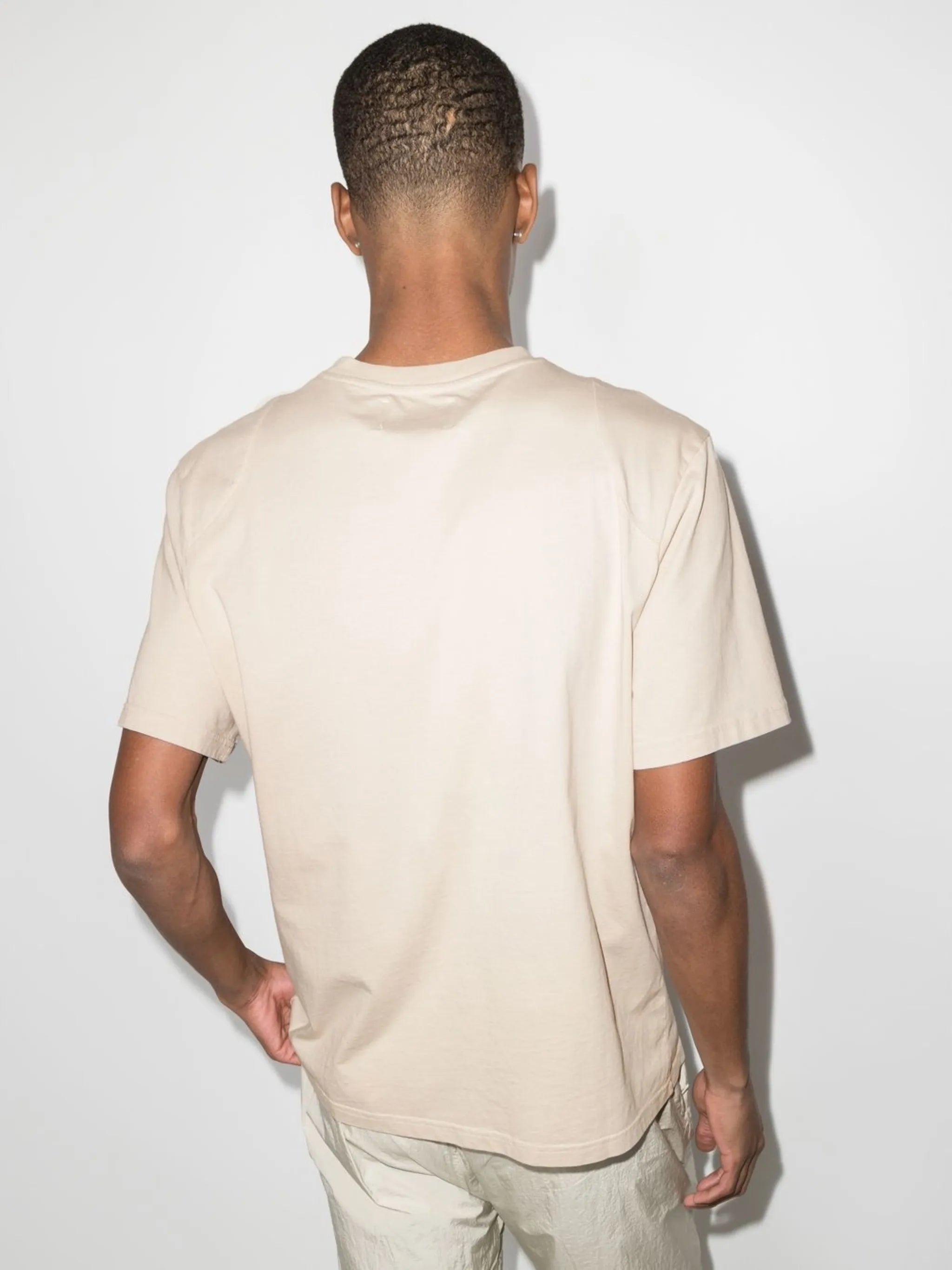 chest-pocket cotton T-shirt