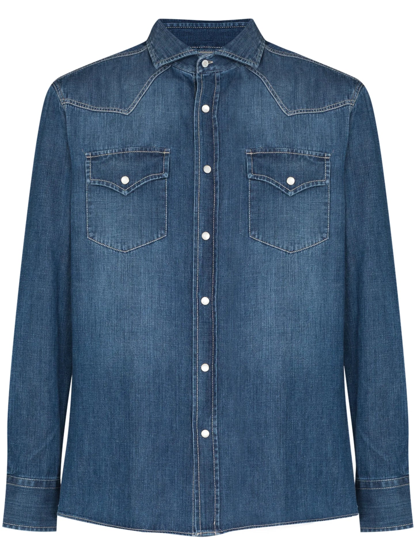 long-sleeve denim jacket