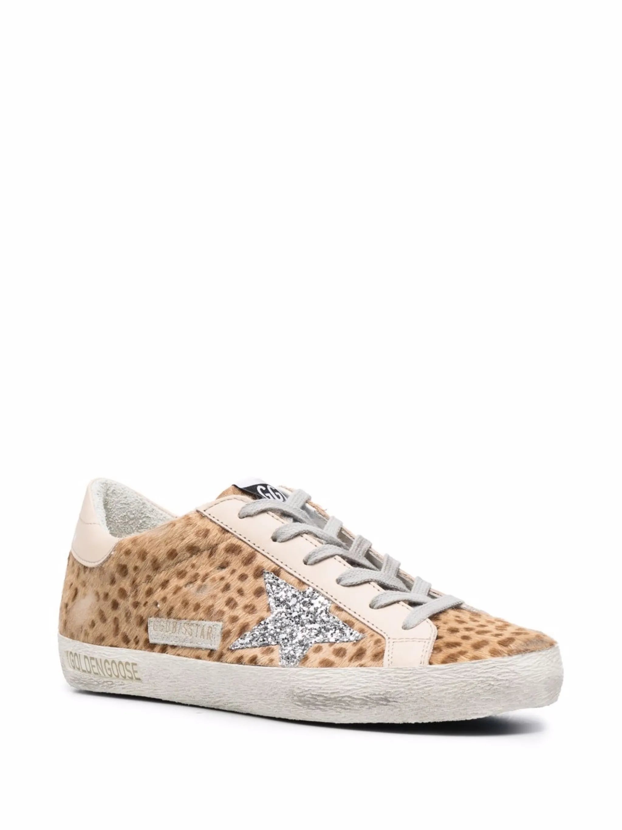 Super-Star animal-print low-top sneakers