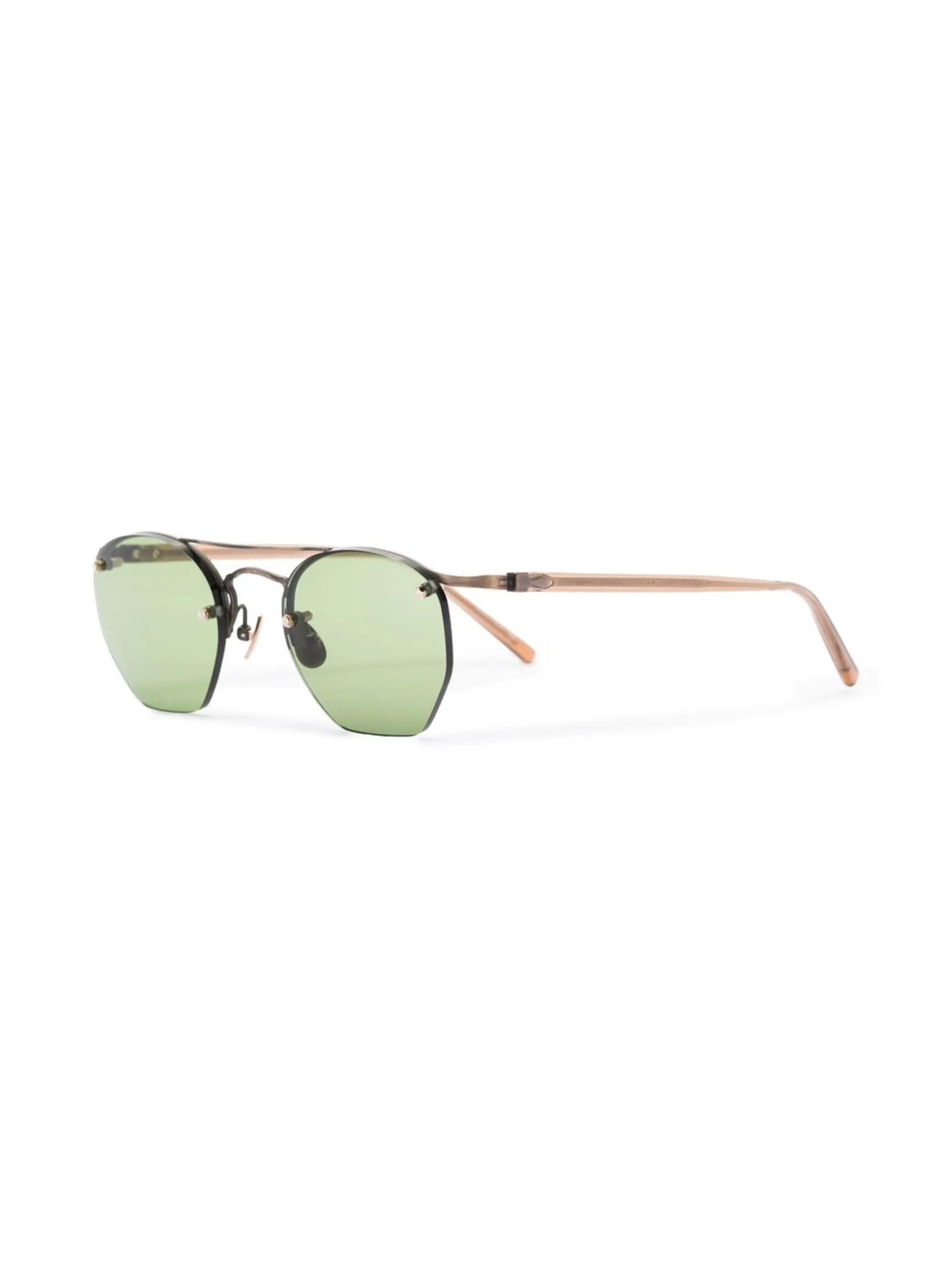Geometric Rimless sunglasses