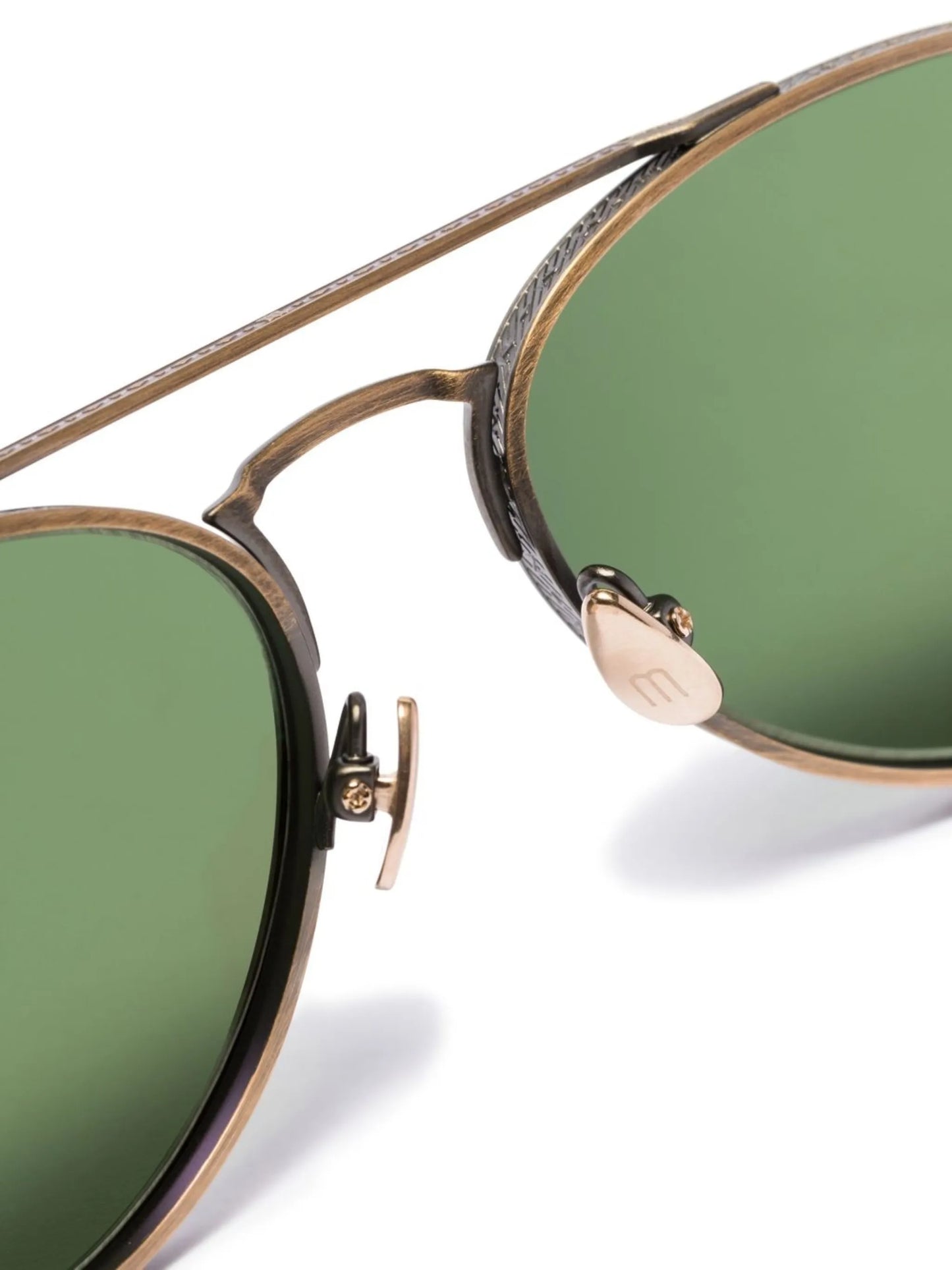 rounded tinted sunglasses