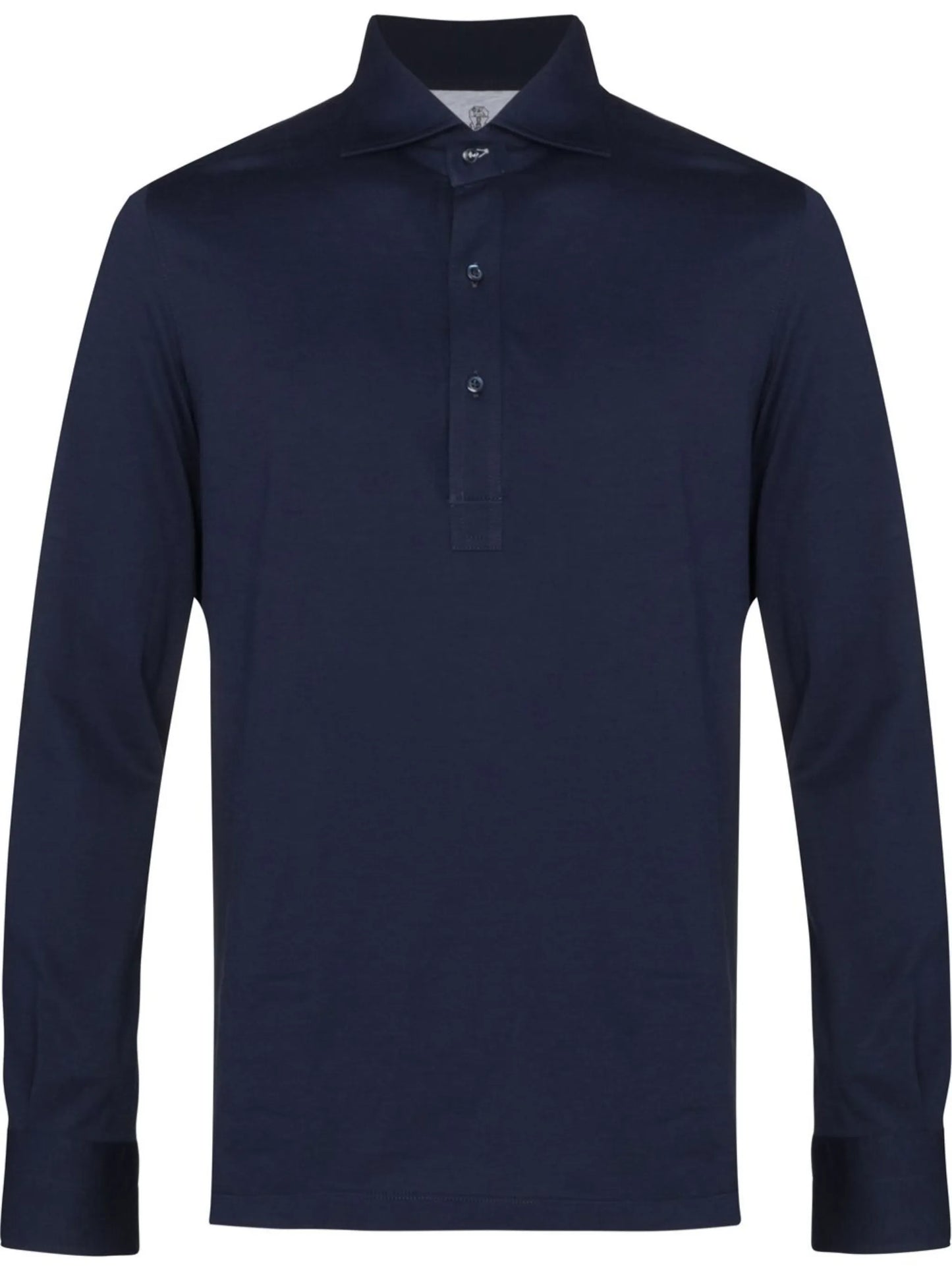 long-sleeve polo shirt