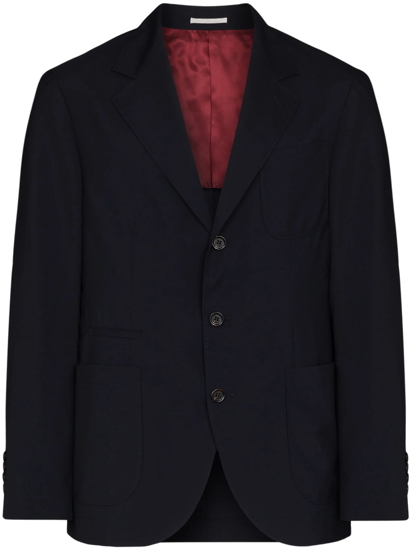 single-breasted suit jacket