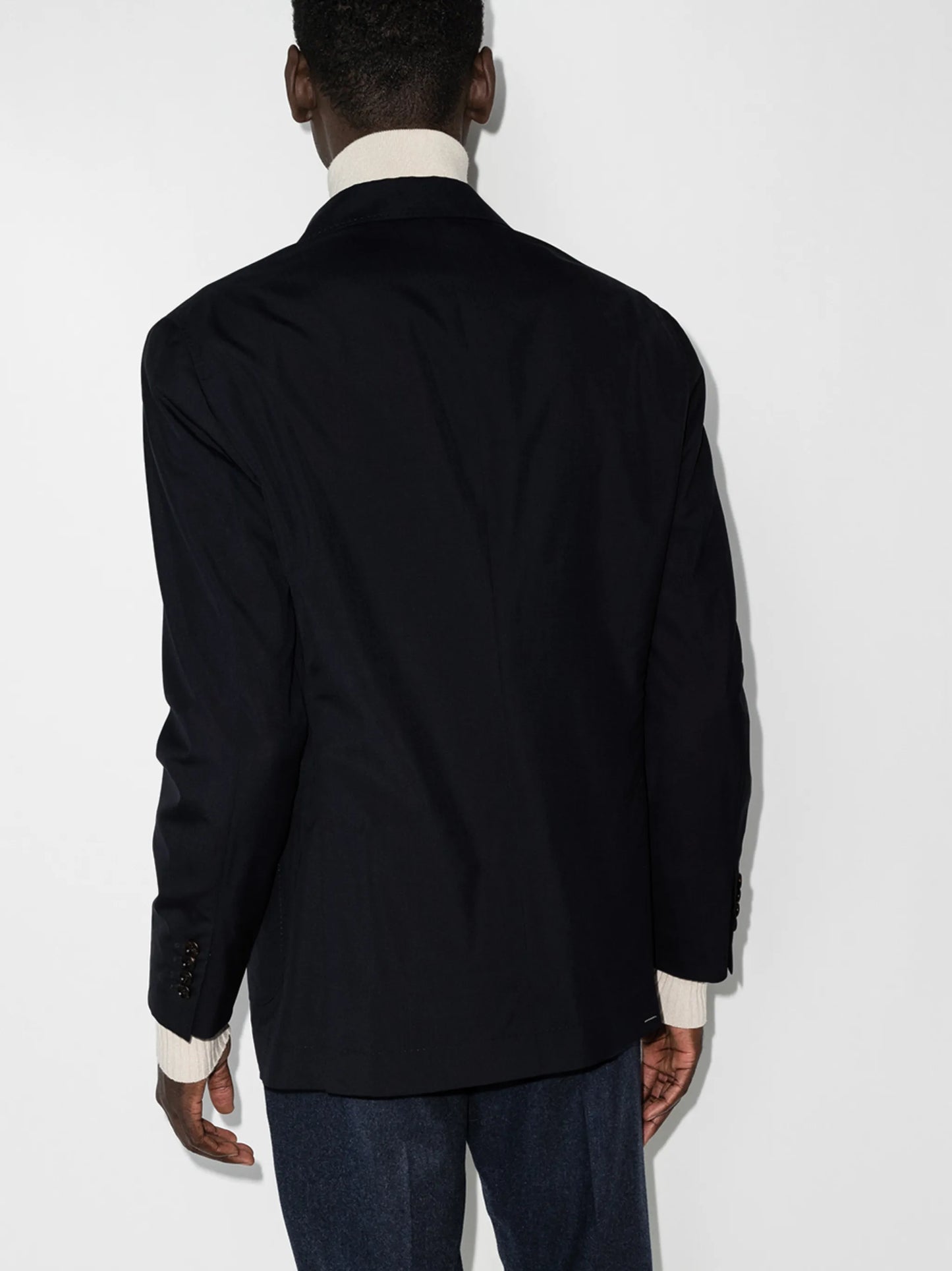 single-breasted suit jacket
