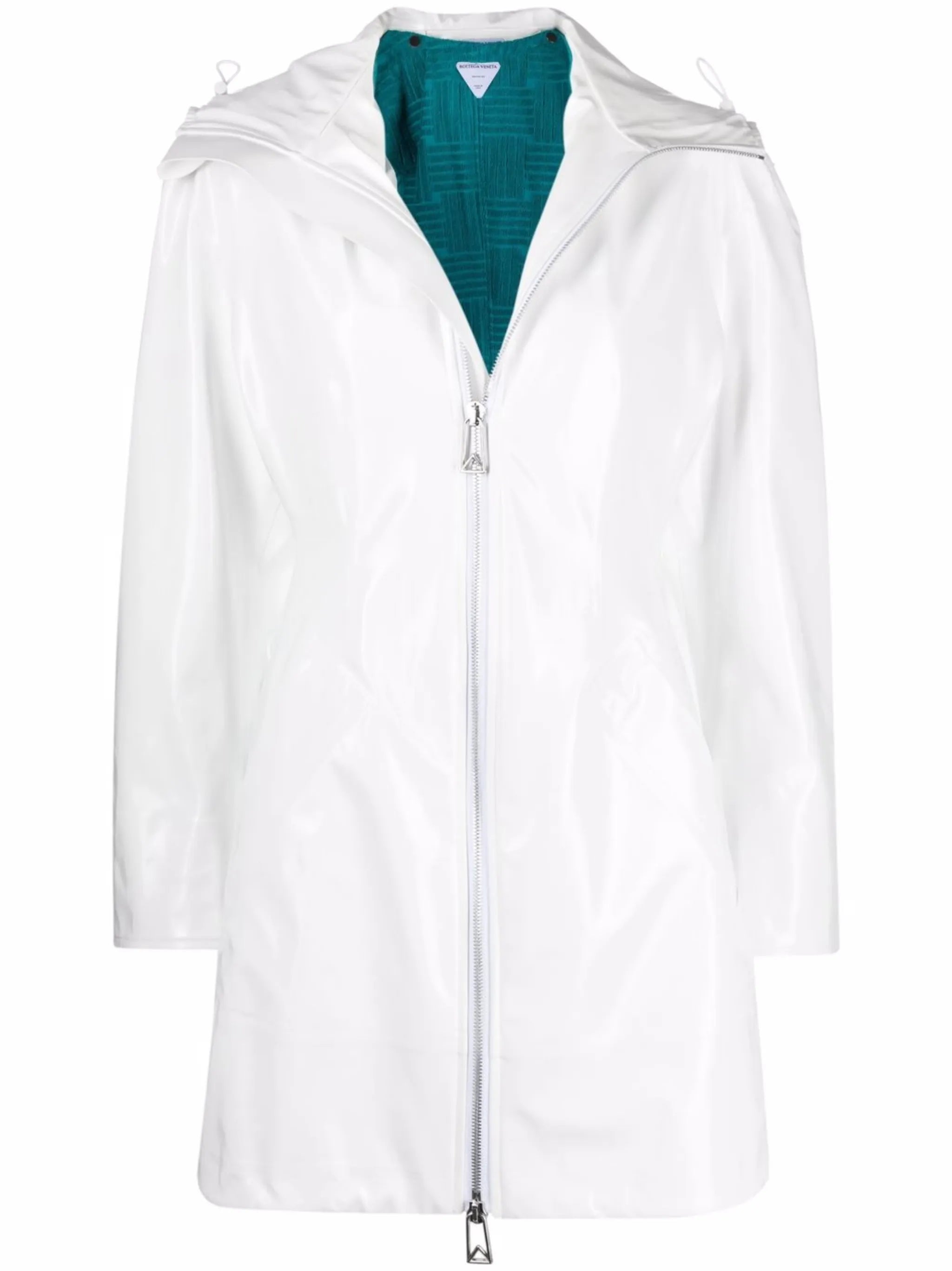 zip-up hooded parka