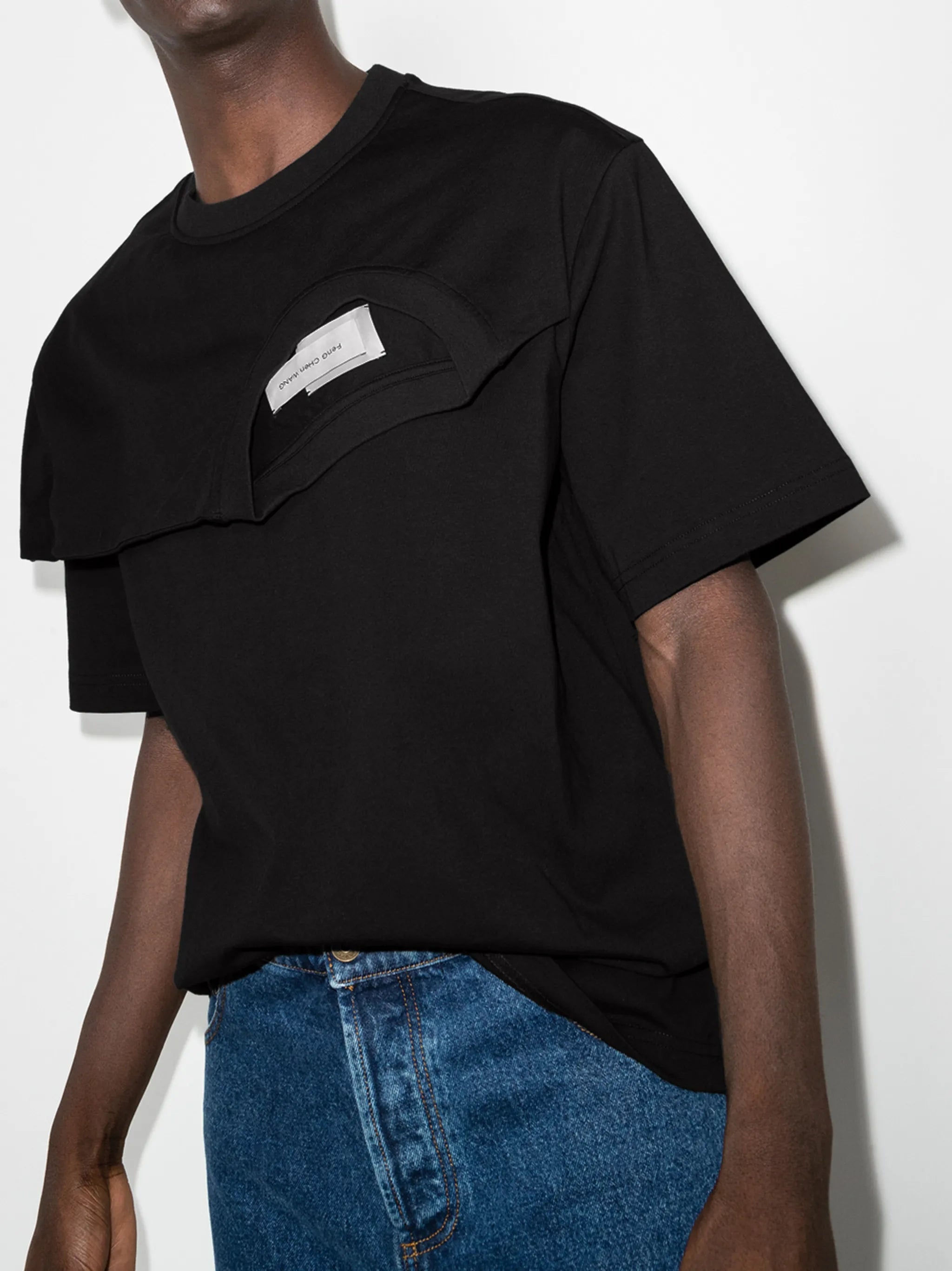 layered logo T-shirt