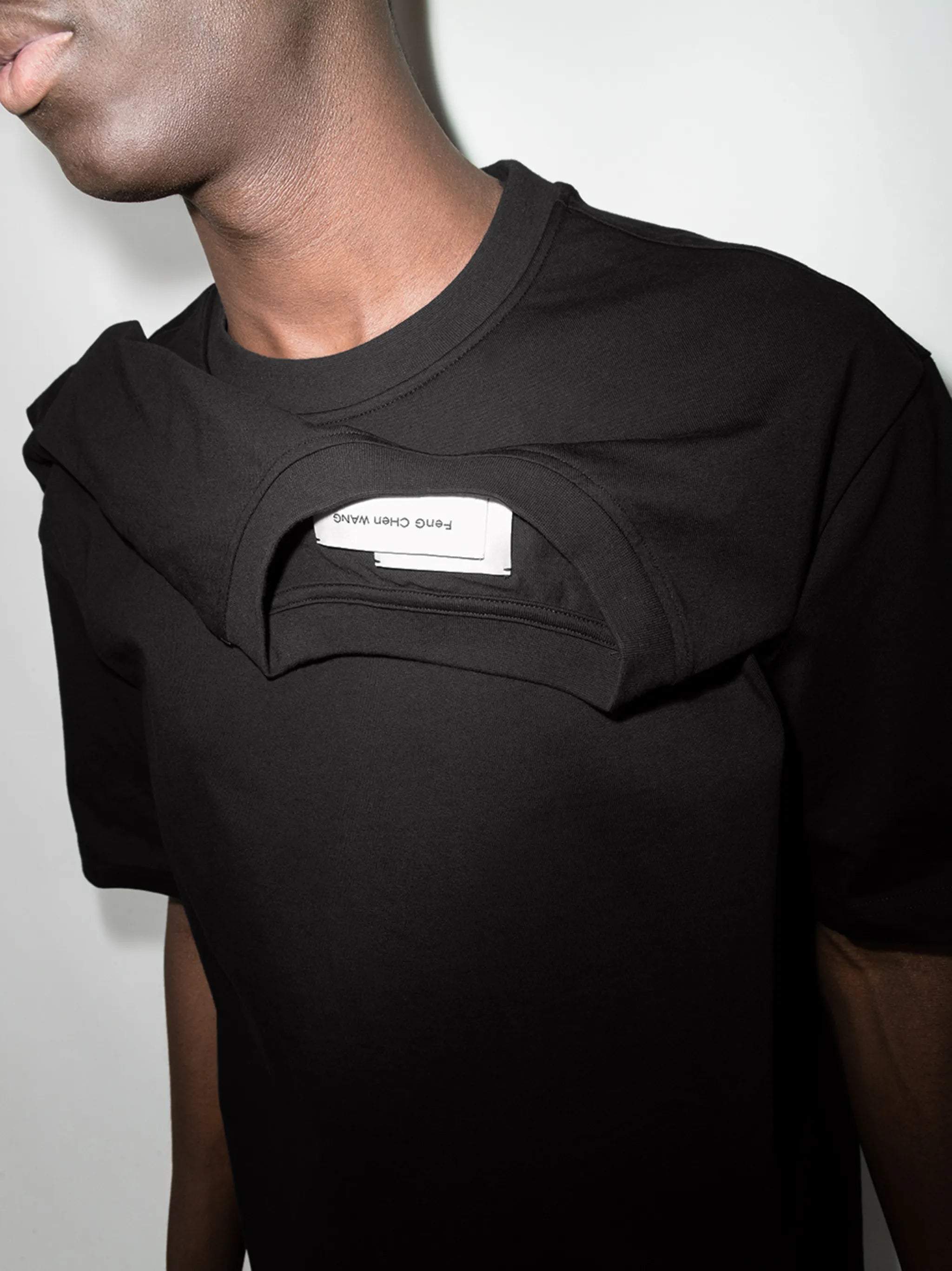 layered logo T-shirt