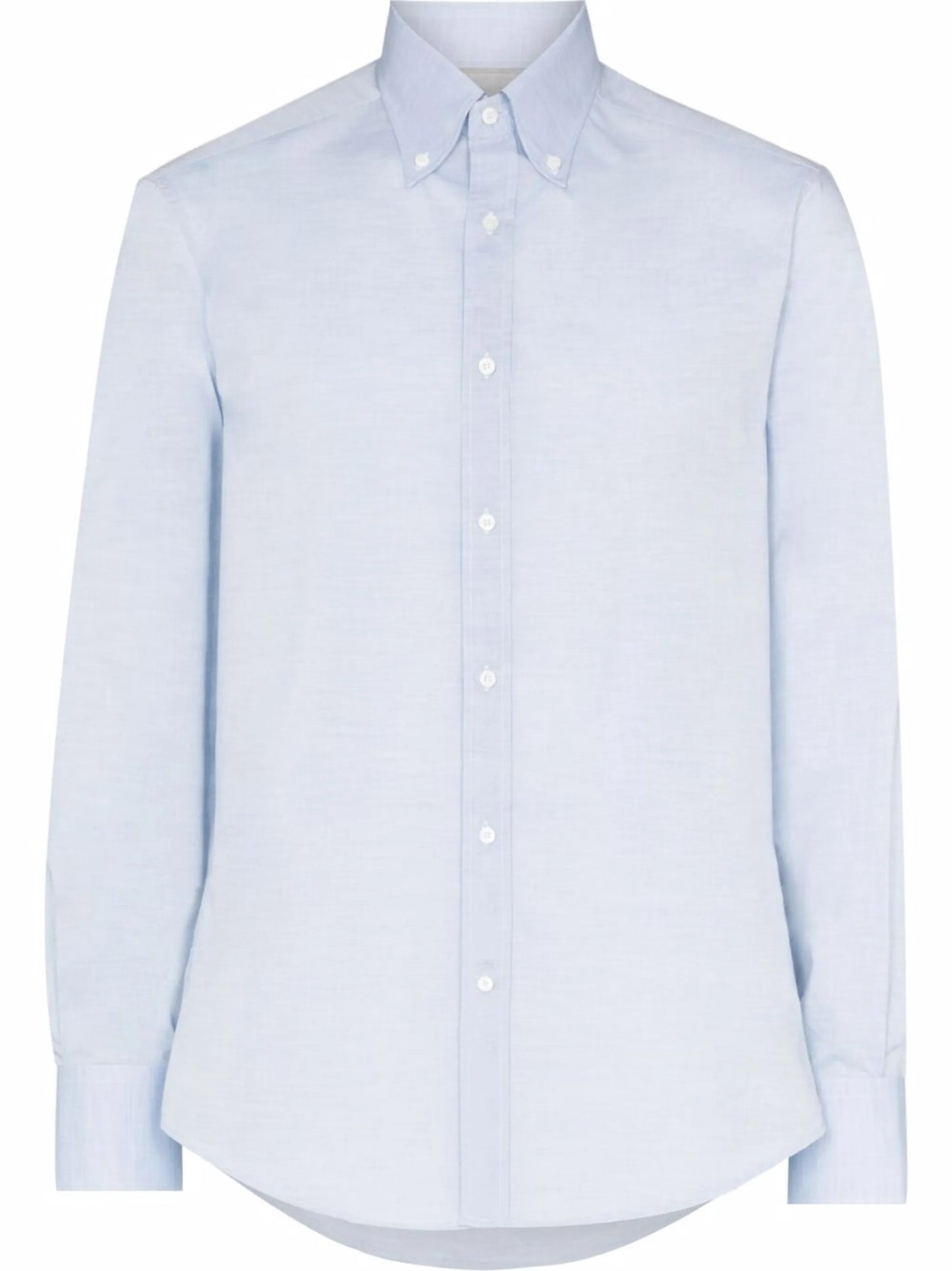 button-down long-sleeved shirt