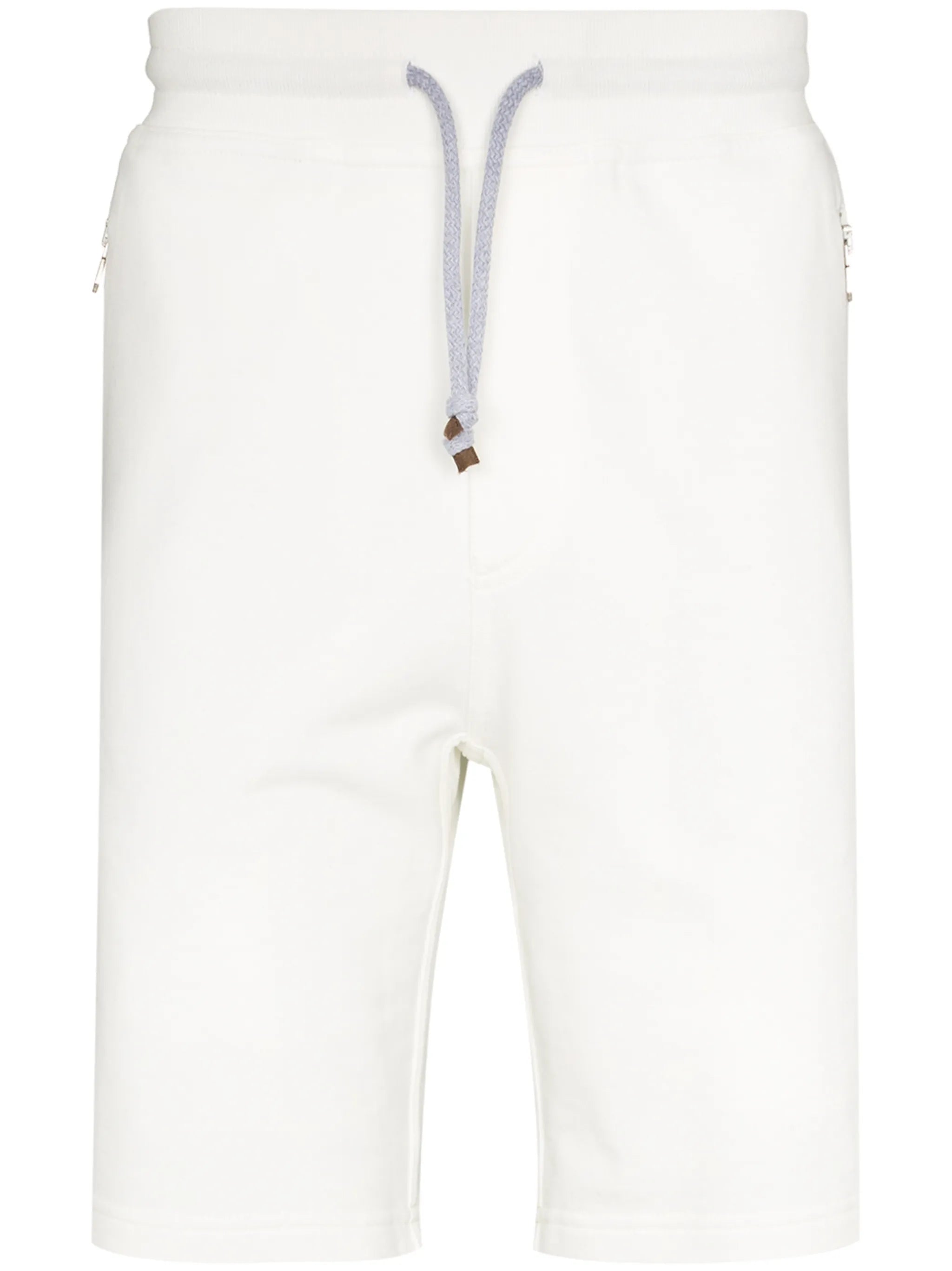 drawstring-waist track shorts