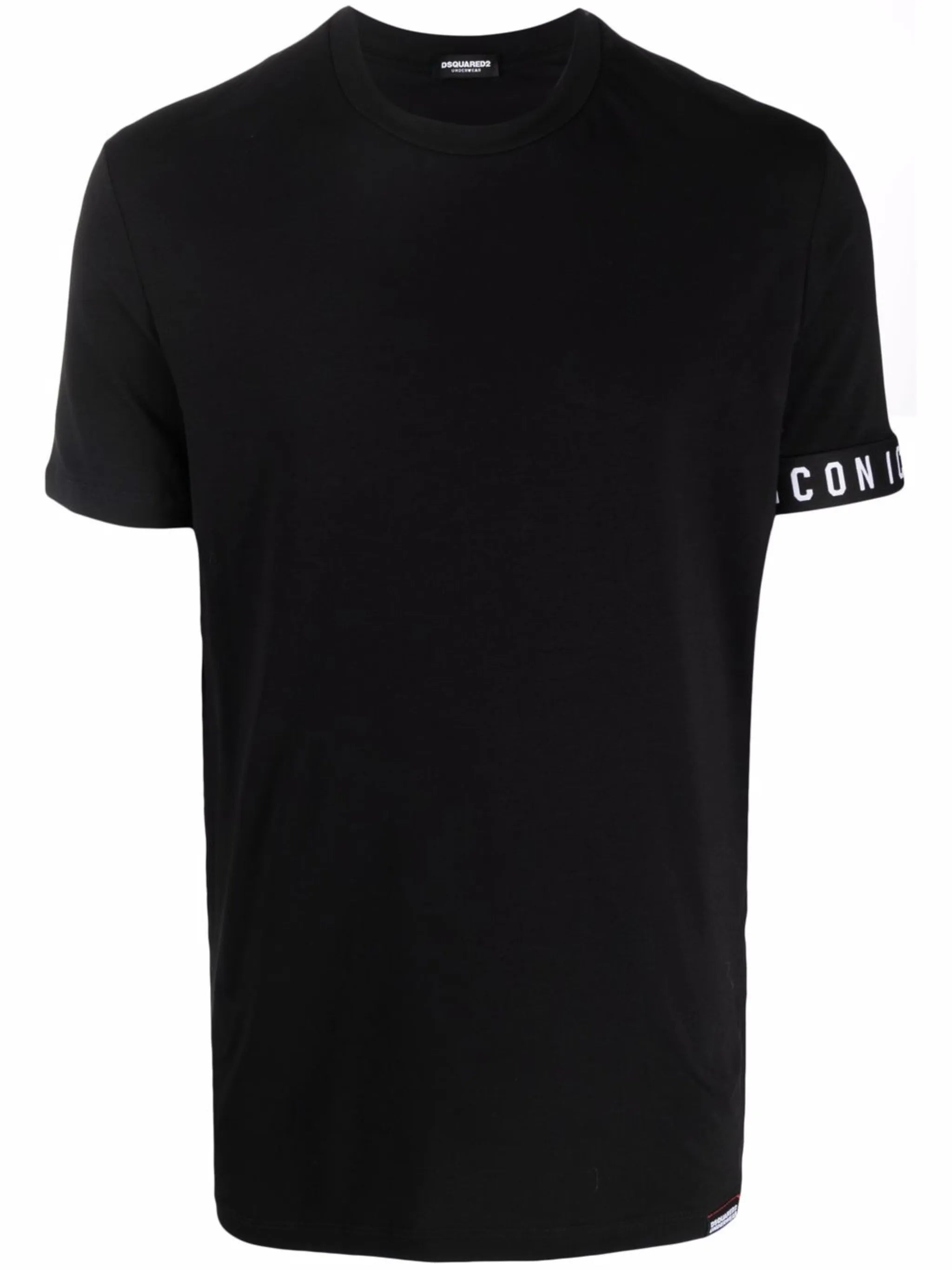 logo-trim T-shirt