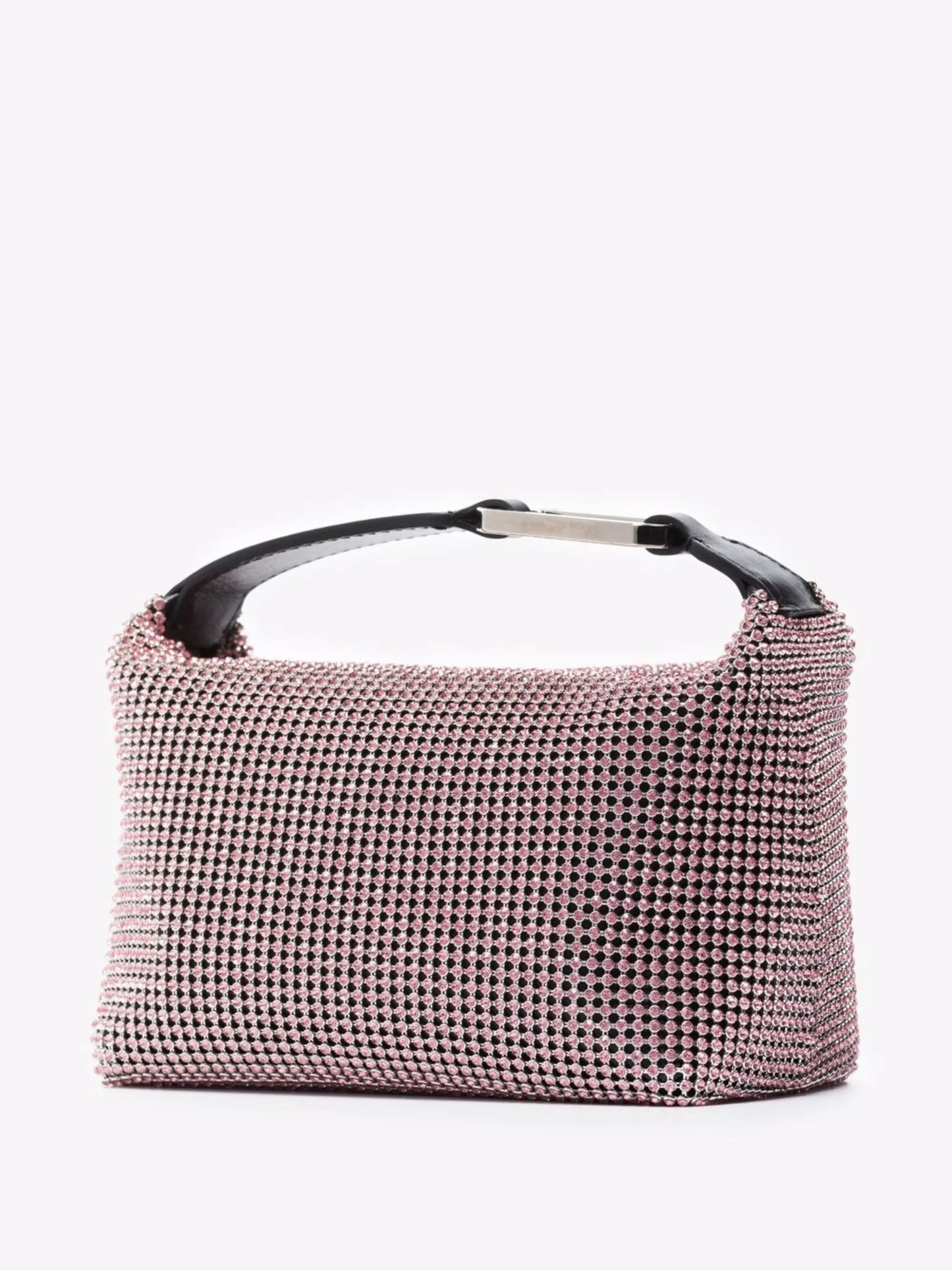 Moon crystal-embellished mini bag