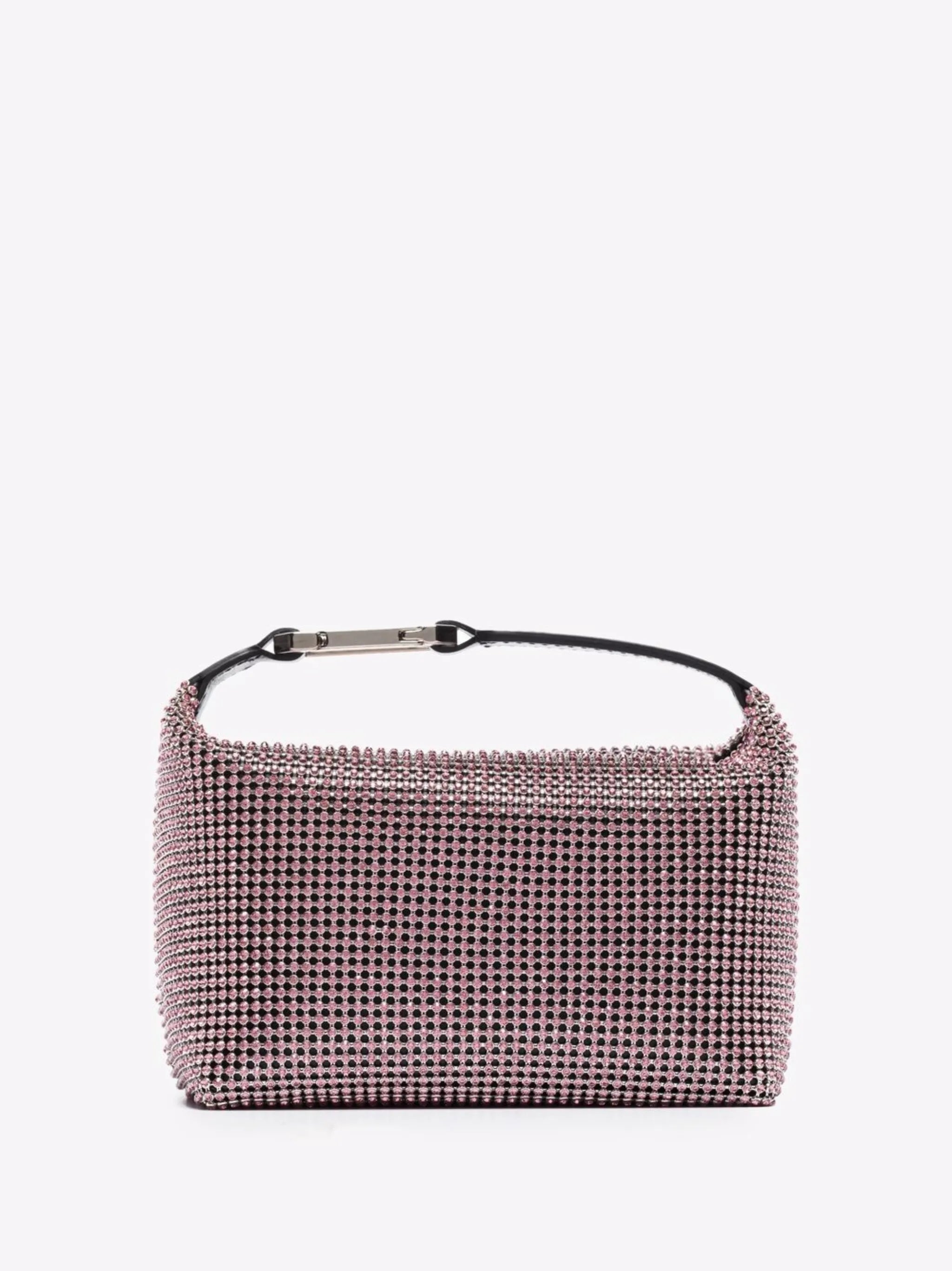 Moon crystal-embellished mini bag