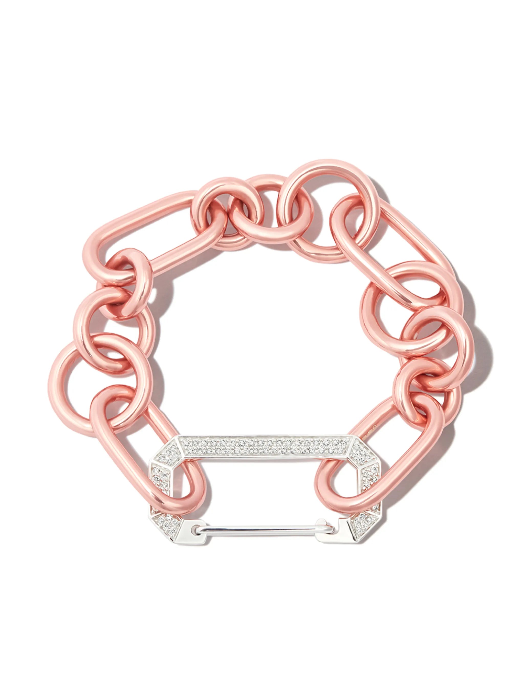 18kt gold Lucy chunky bracelet