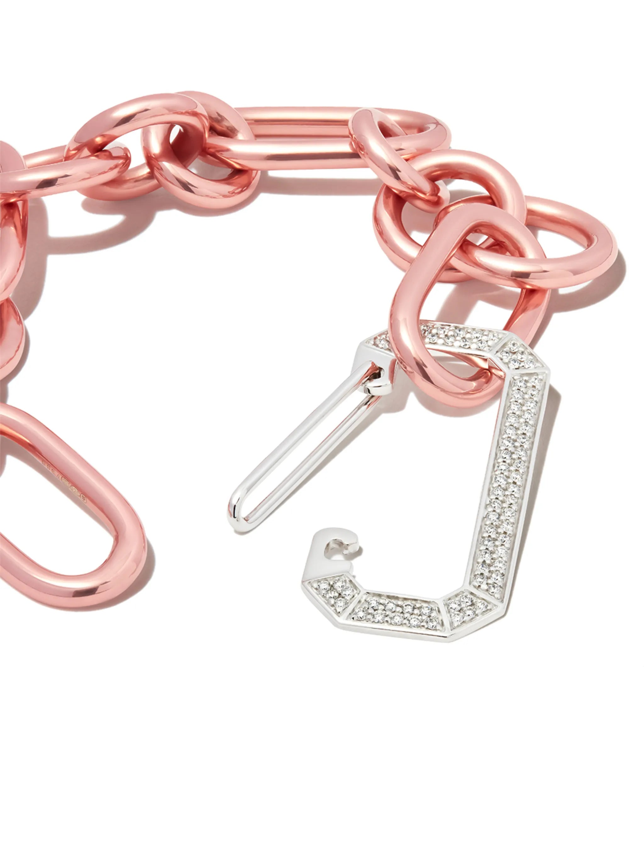 18kt gold Lucy chunky bracelet