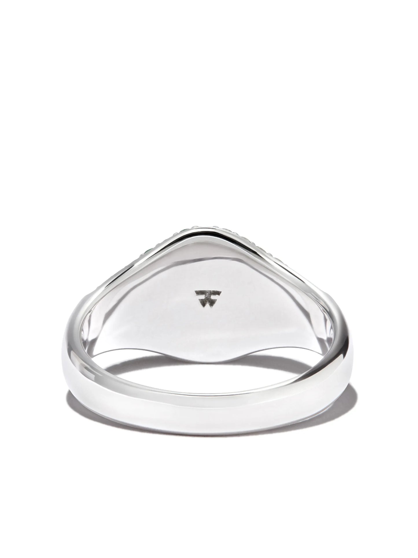 exclusive gradient crystal-embellished ring
