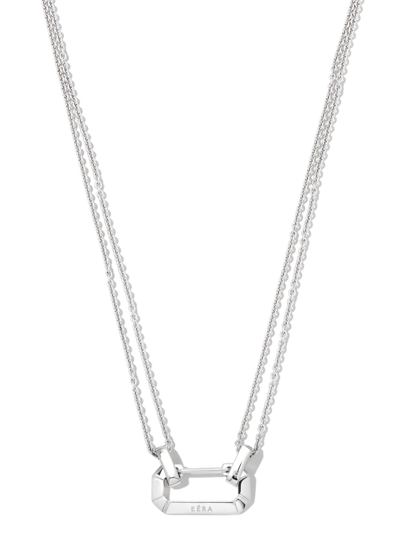 18kt white gold Lucy chain necklace