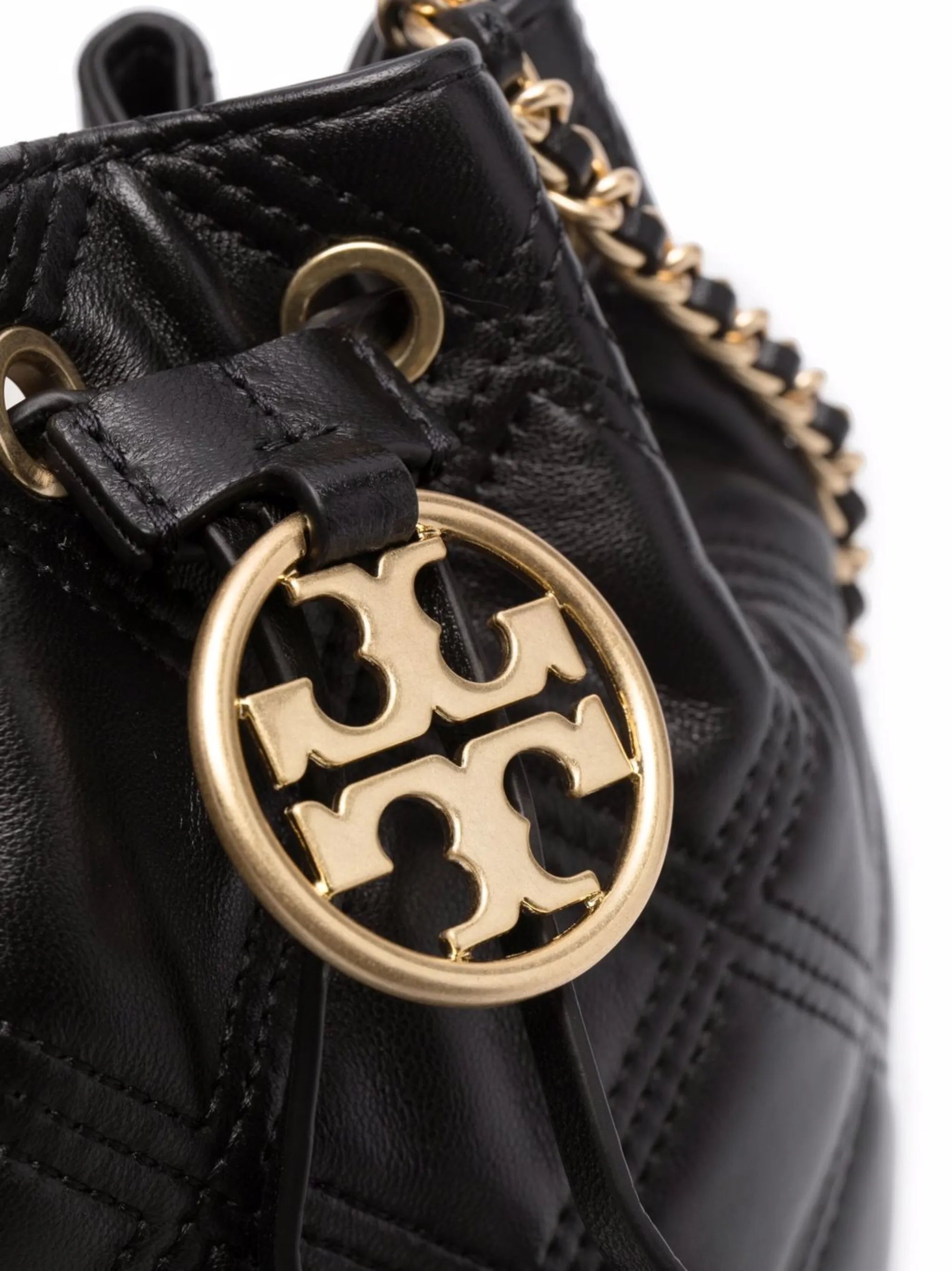 Fleming quilted bucket bag