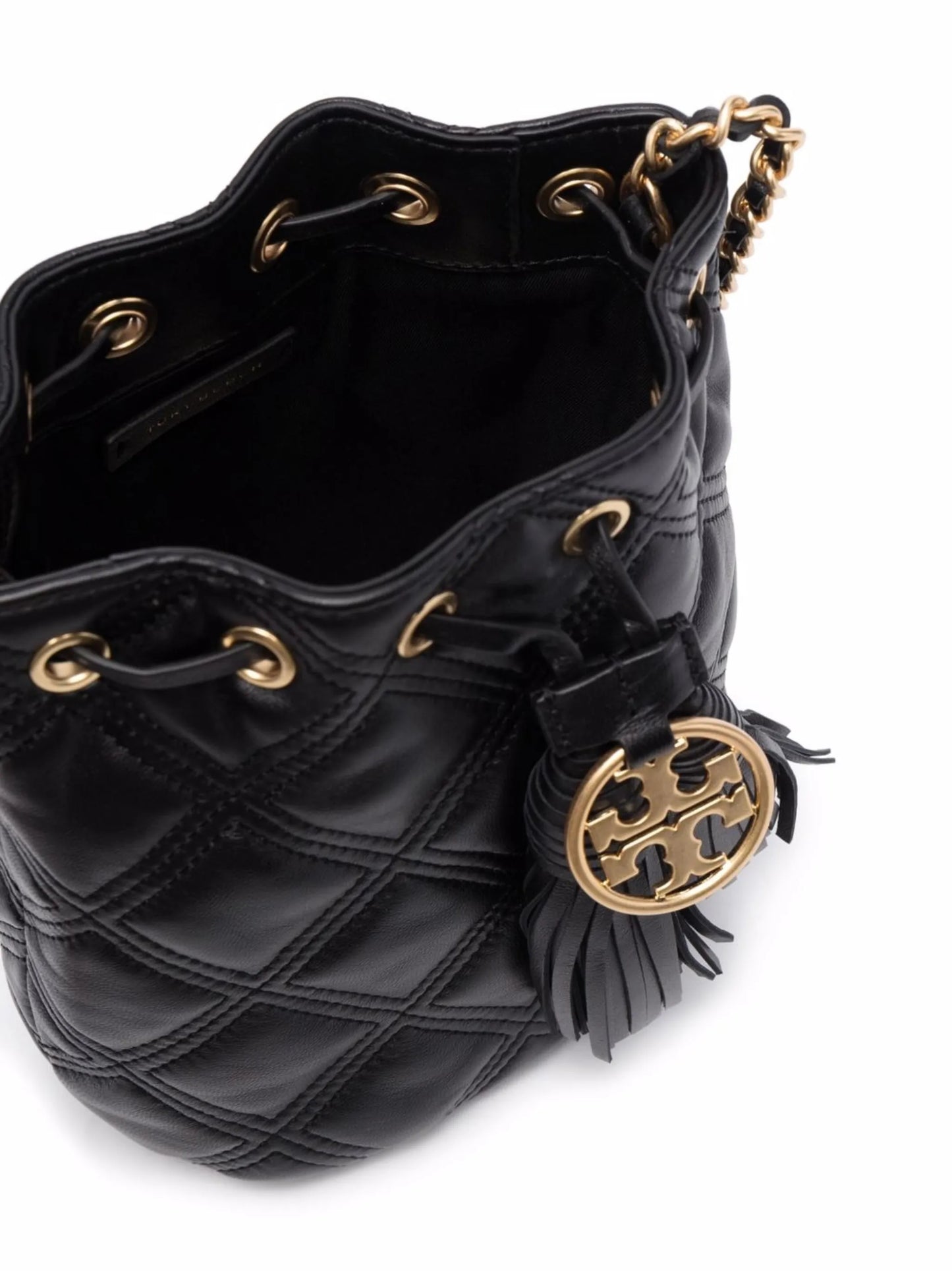 Fleming quilted bucket bag