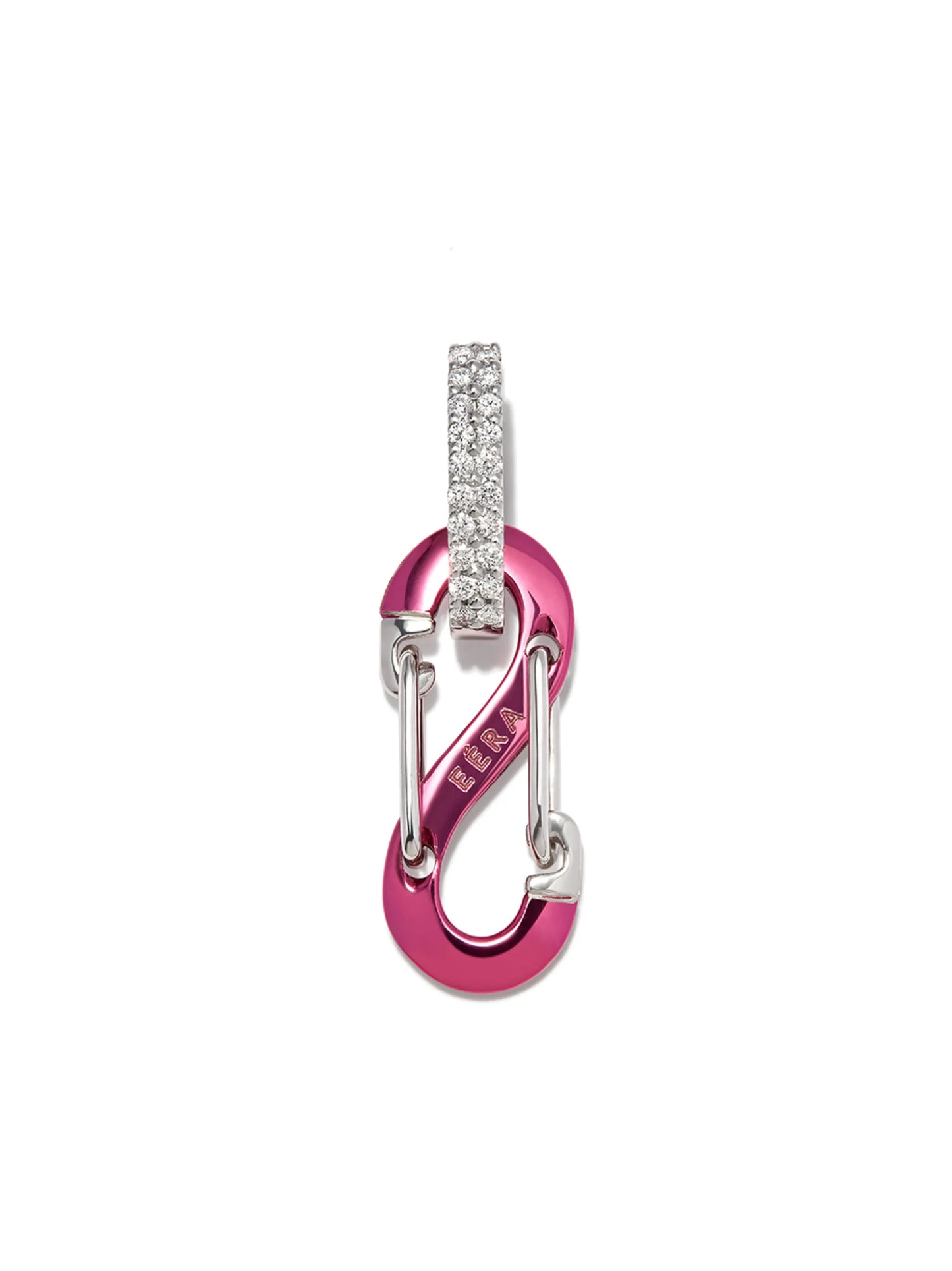 18kt white gold Romy diamond earring