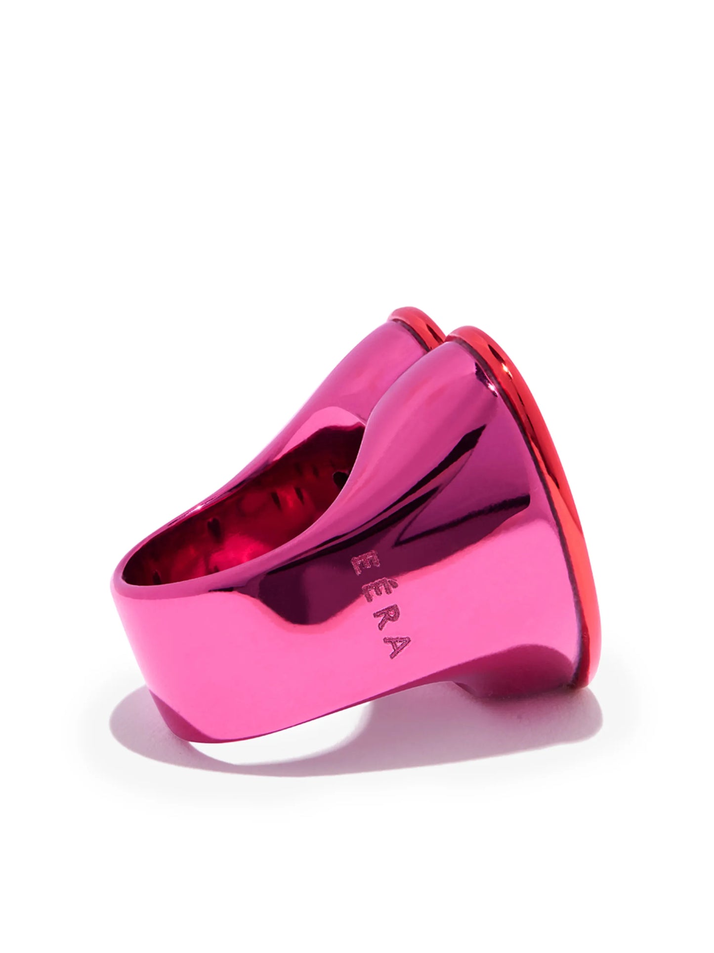 18kt rose gold Heart diamond ring